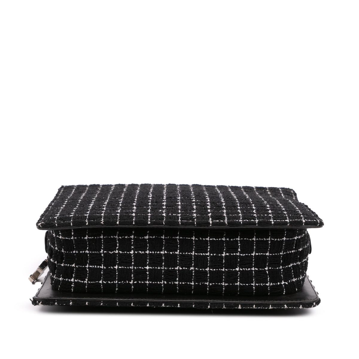 Chanel Tweed and Resin Zipped Chain Shopping Bag