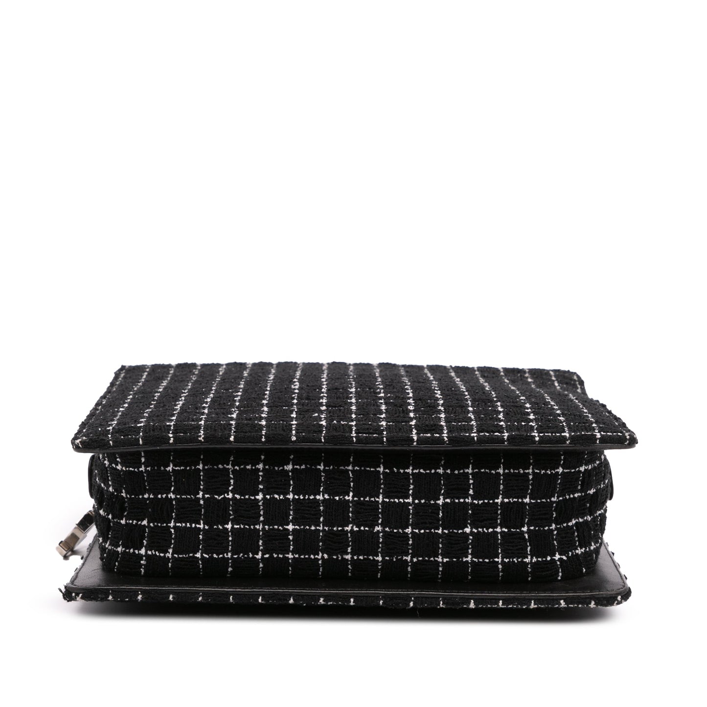 Chanel Tweed and Resin Zipped Chain Shopping Bag