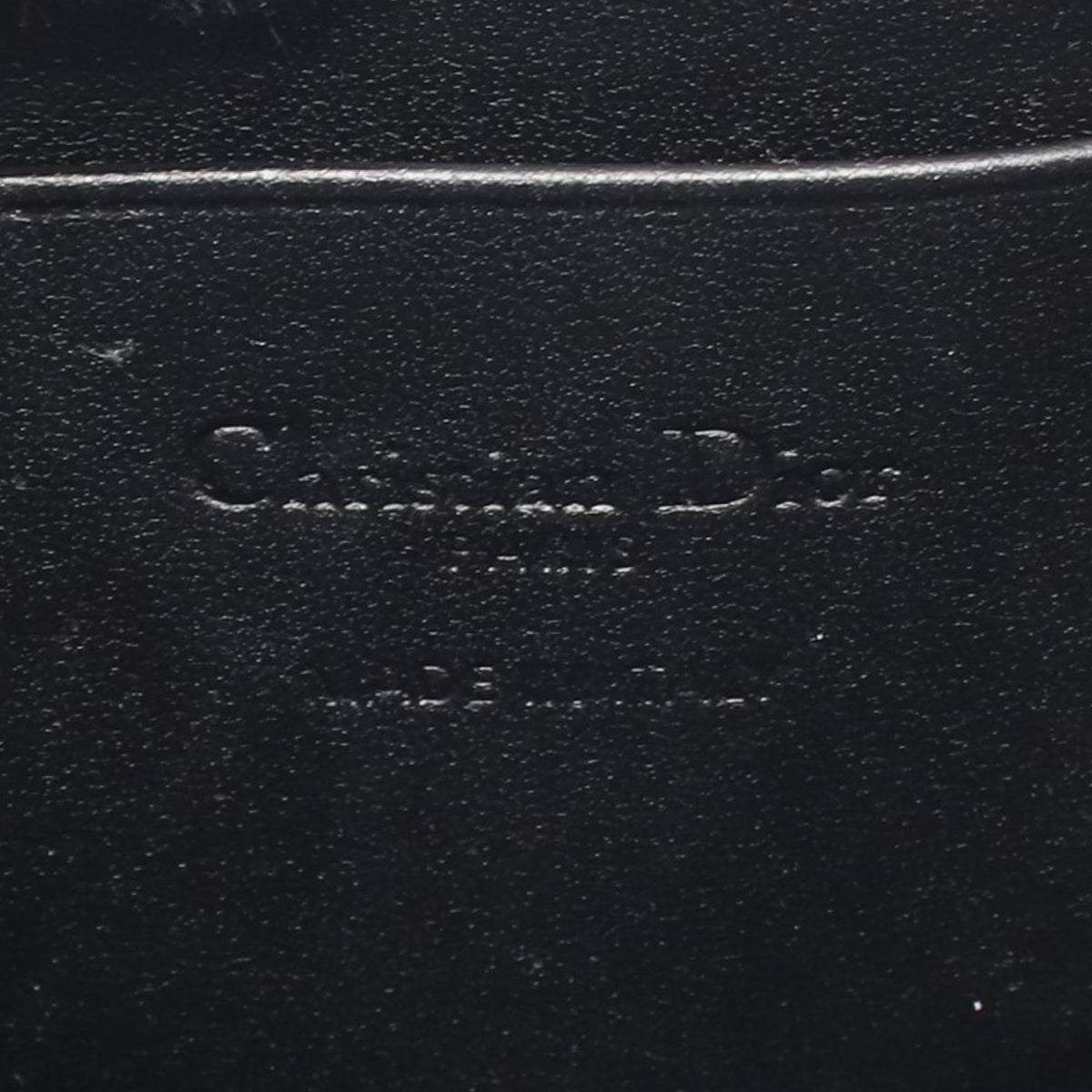 Dior Lambskin Cannage Lady Dior Call In Phone Holder