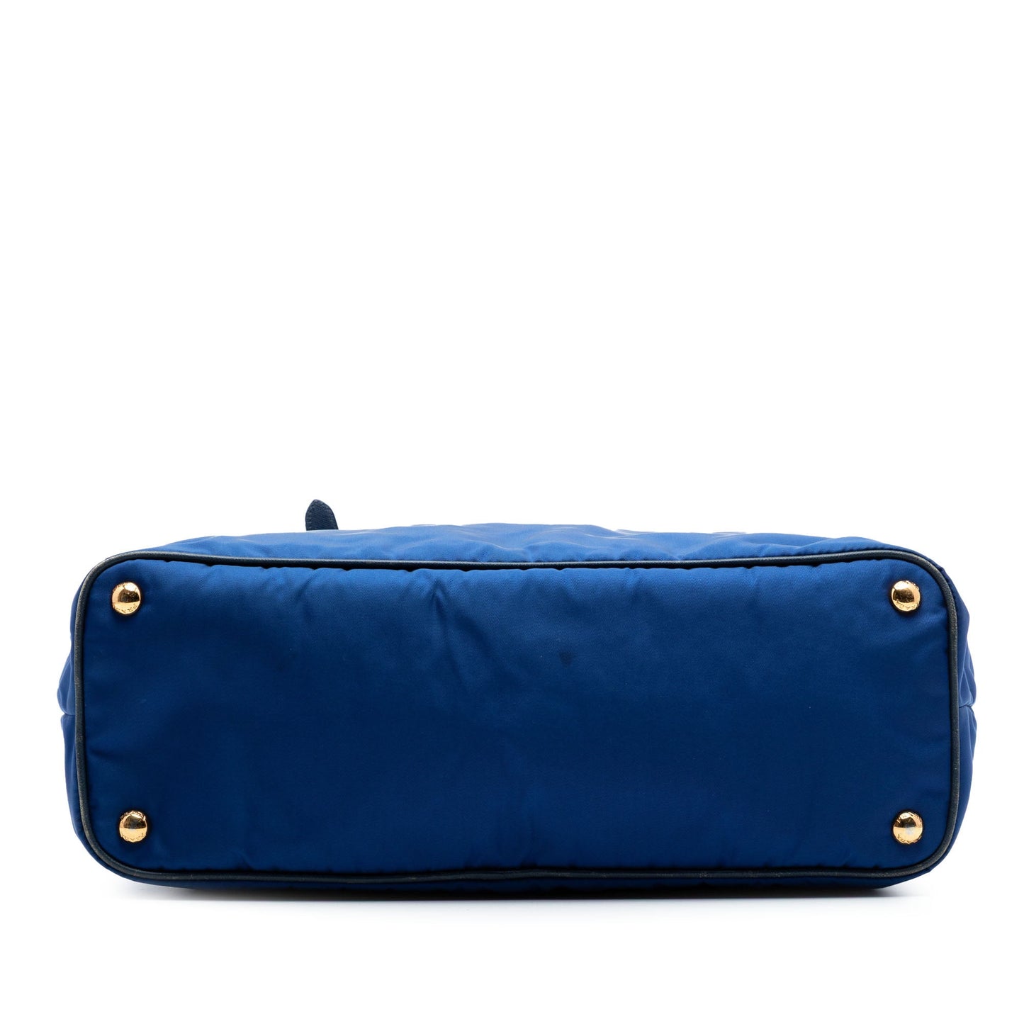 Prada Saffiano Trimmed Tessuto Tote