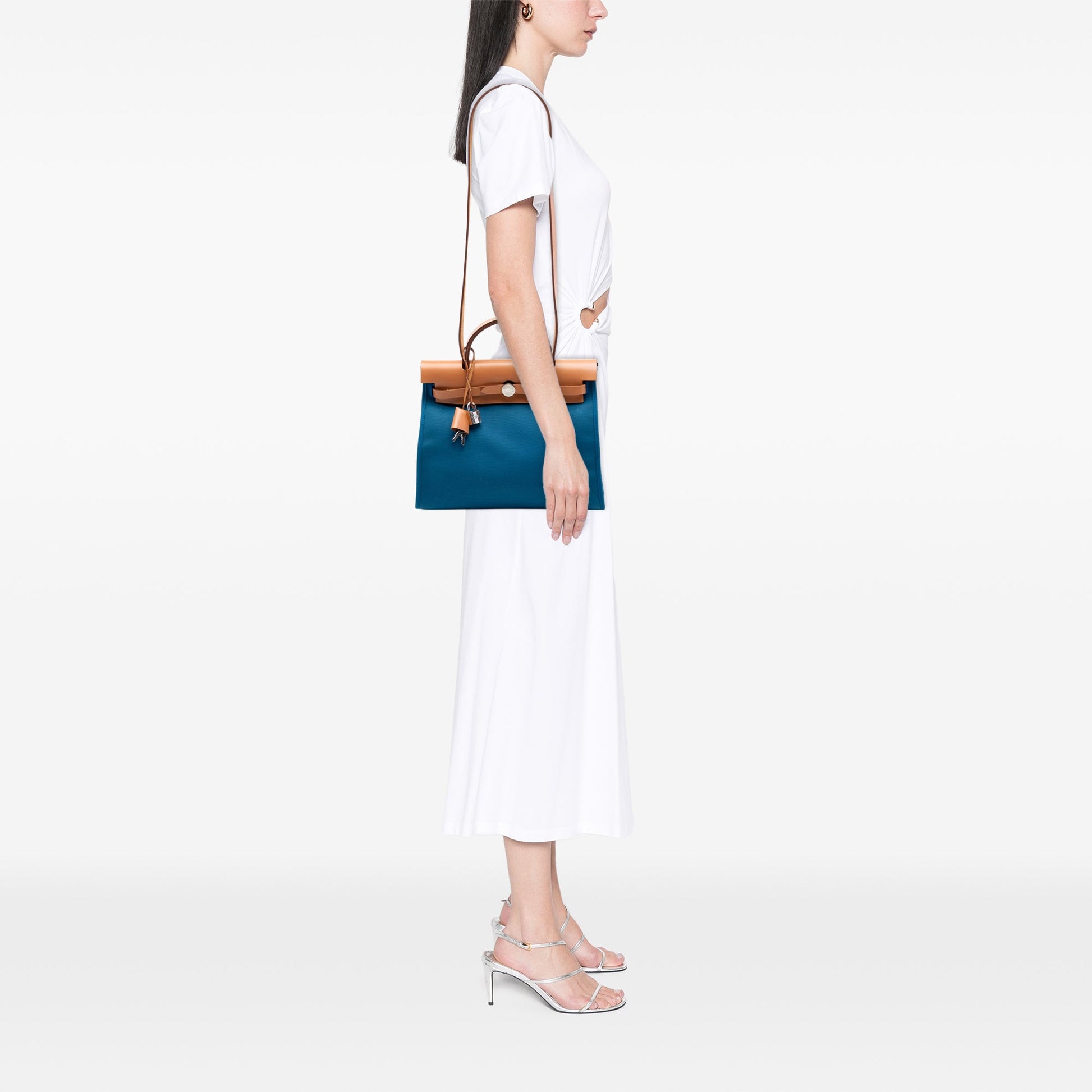 Hermès Toile Herbag Zip 31