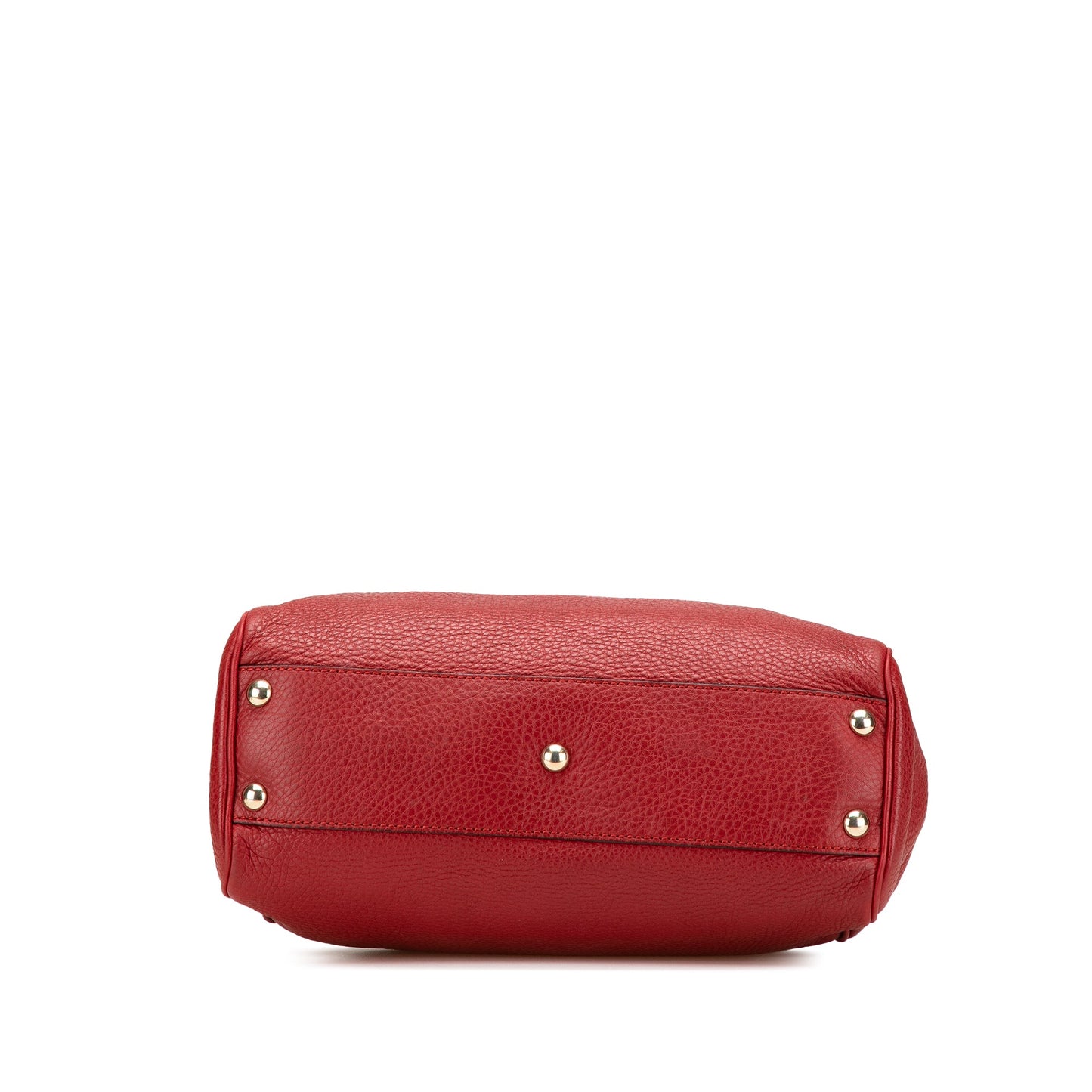 Gucci Small Calfskin Bamboo Shopper Satchel