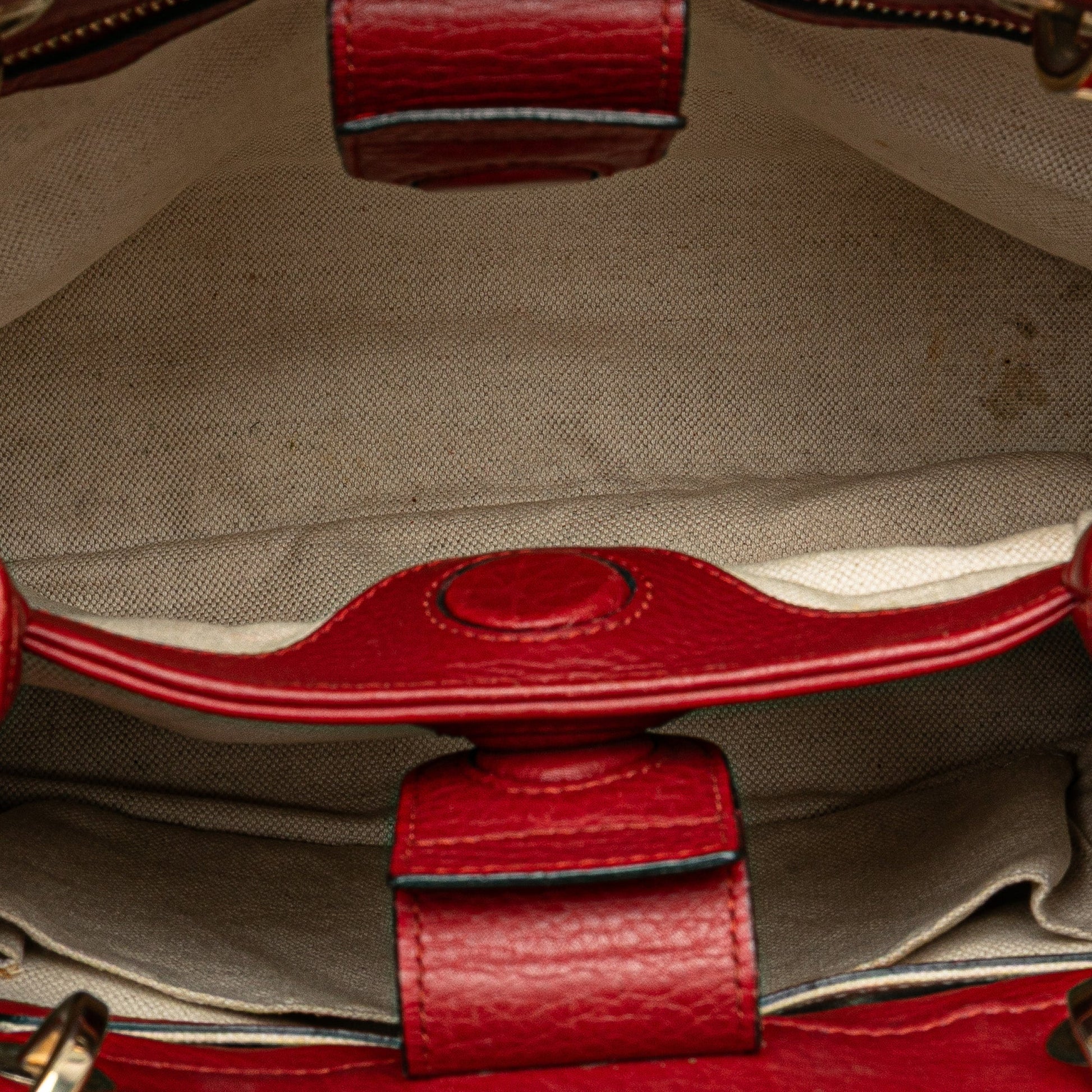 Gucci Small Calfskin Bamboo Shopper Satchel