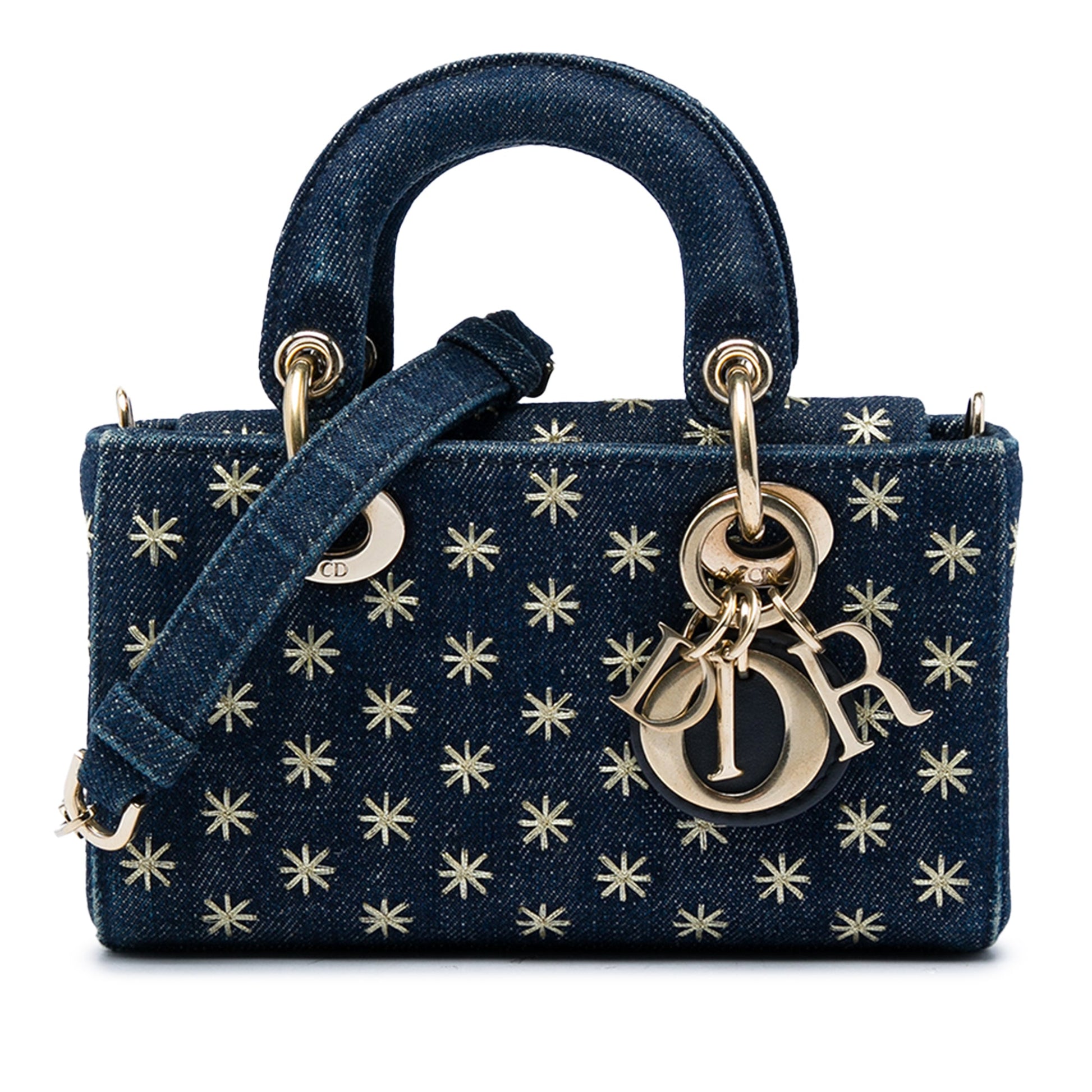 Dior Micro Denim Embroidered Star Lady D Joy