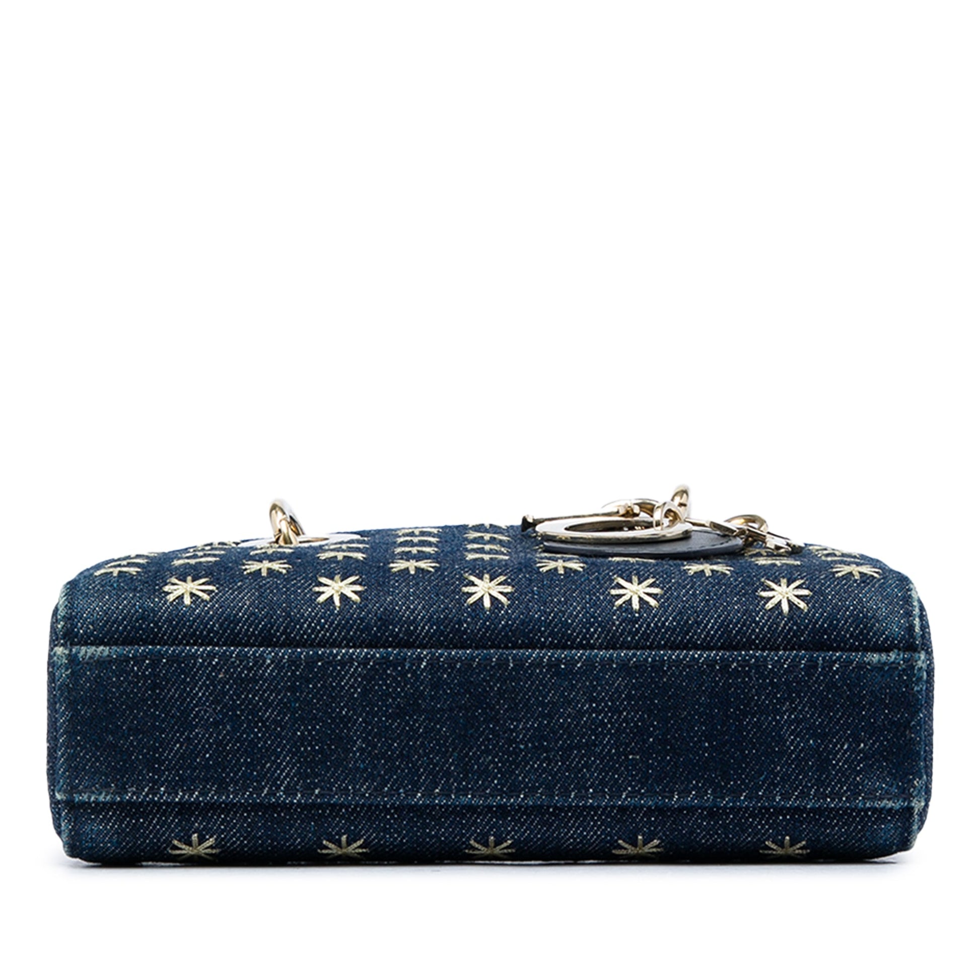 Dior Micro Denim Embroidered Star Lady D Joy