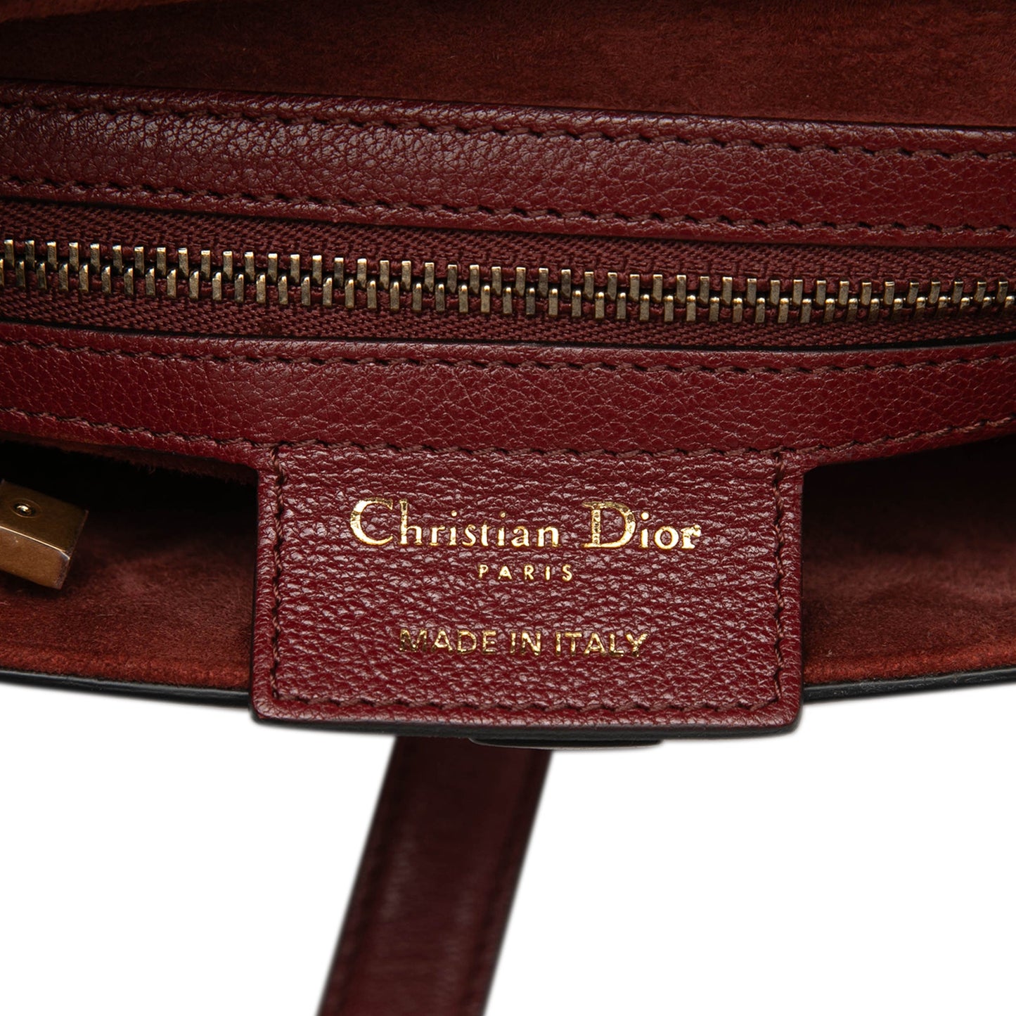 Dior Calfskin Saddle Bag