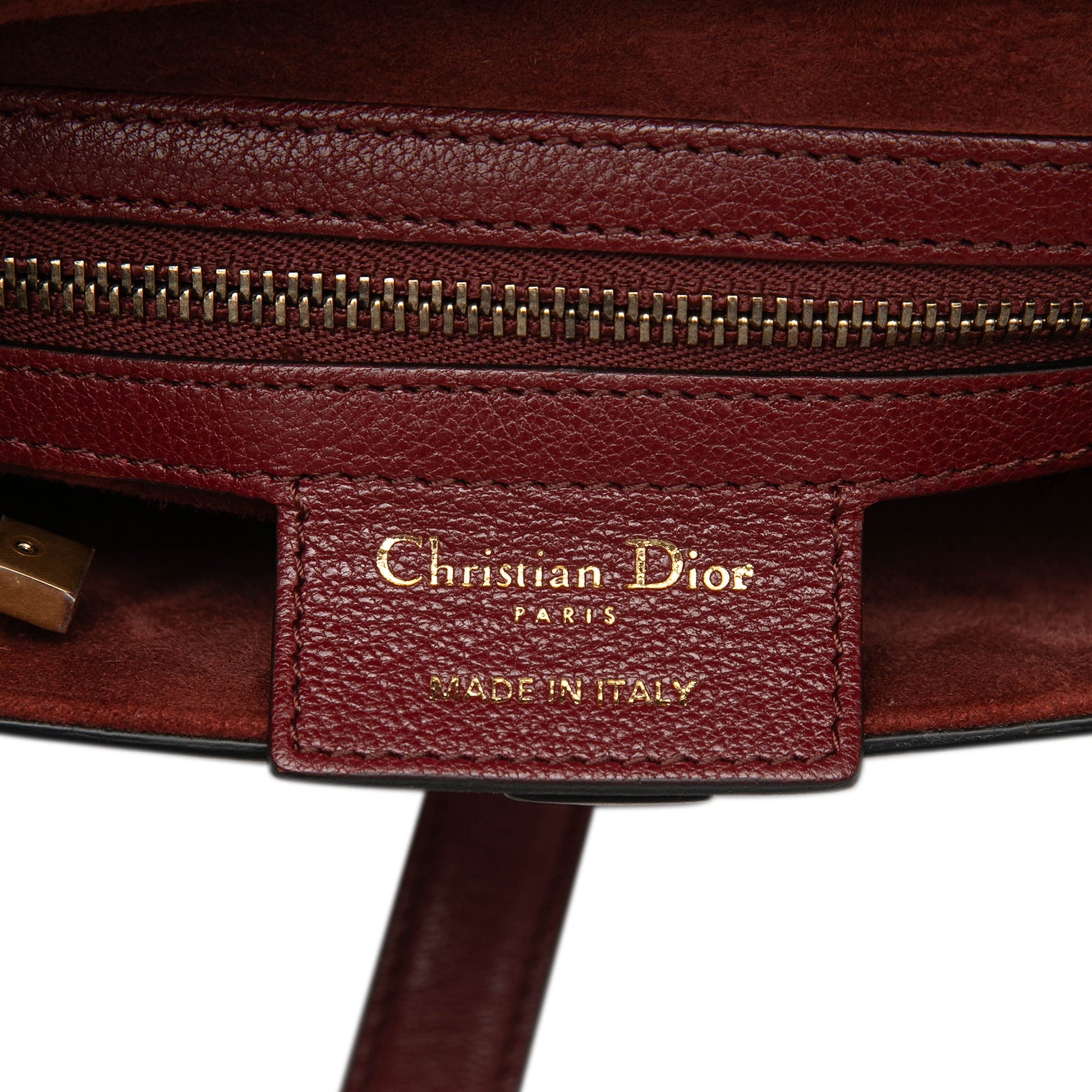 Dior Calfskin Saddle Bag