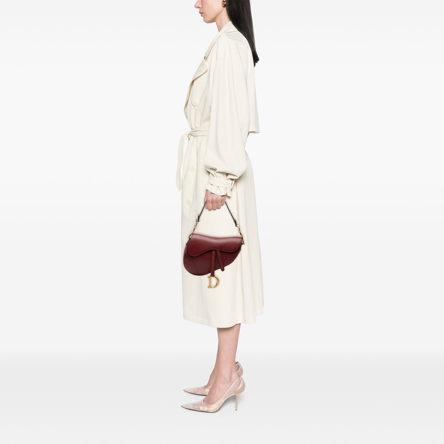 Dior Calfskin Saddle Bag