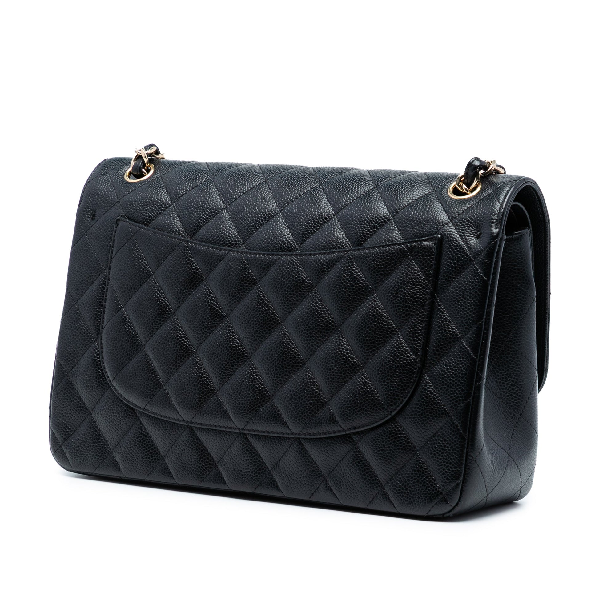 Chanel Jumbo Classic Caviar Double Flap