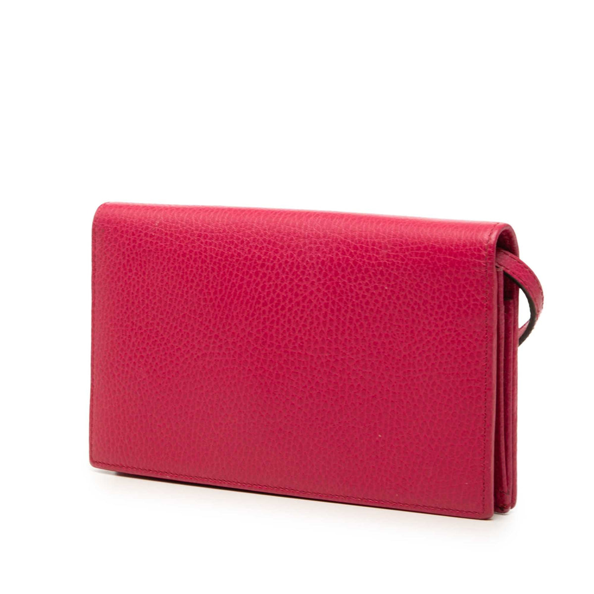 Gucci Dollar Calfskin Swing Wallet On Strap