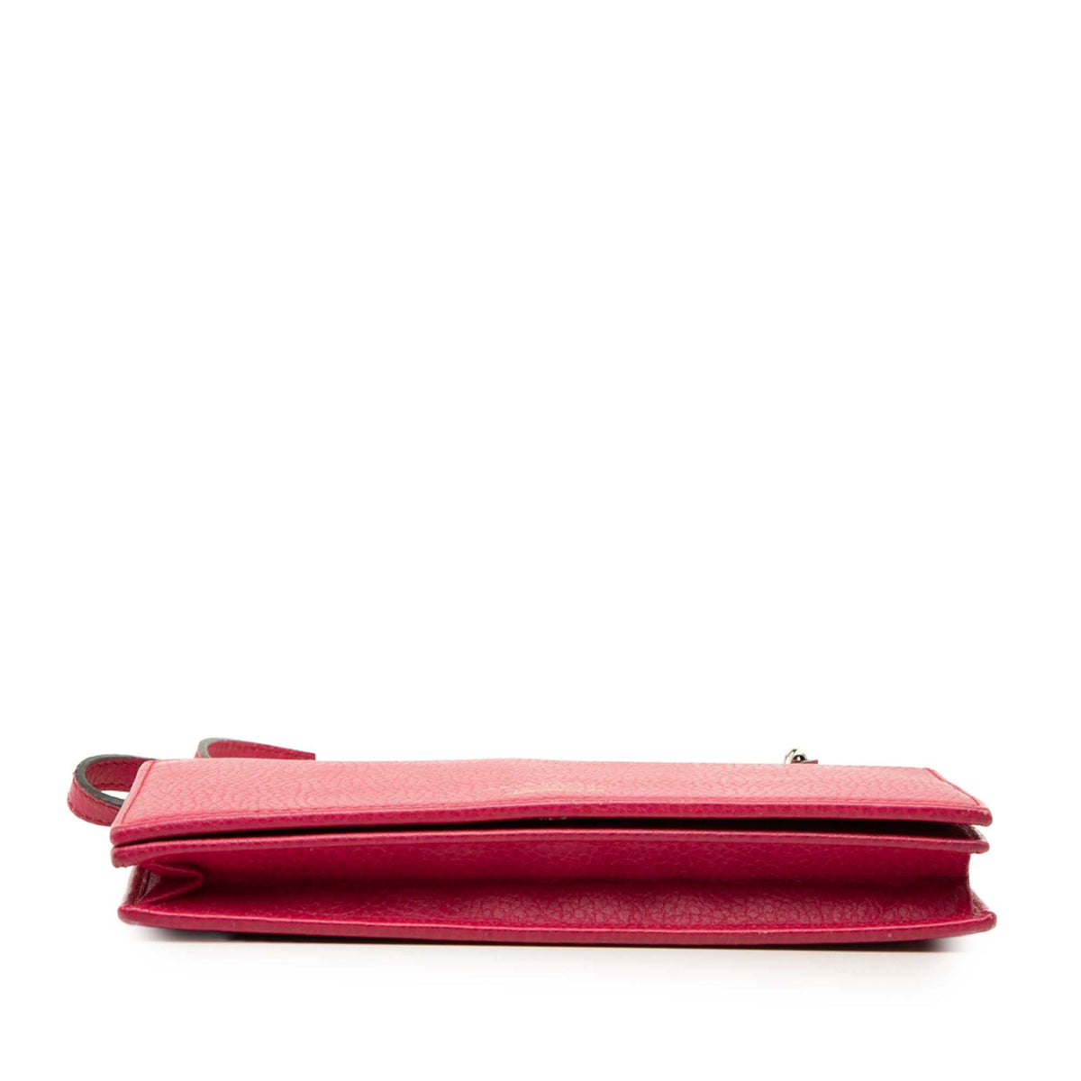 Gucci Dollar Calfskin Swing Wallet On Strap