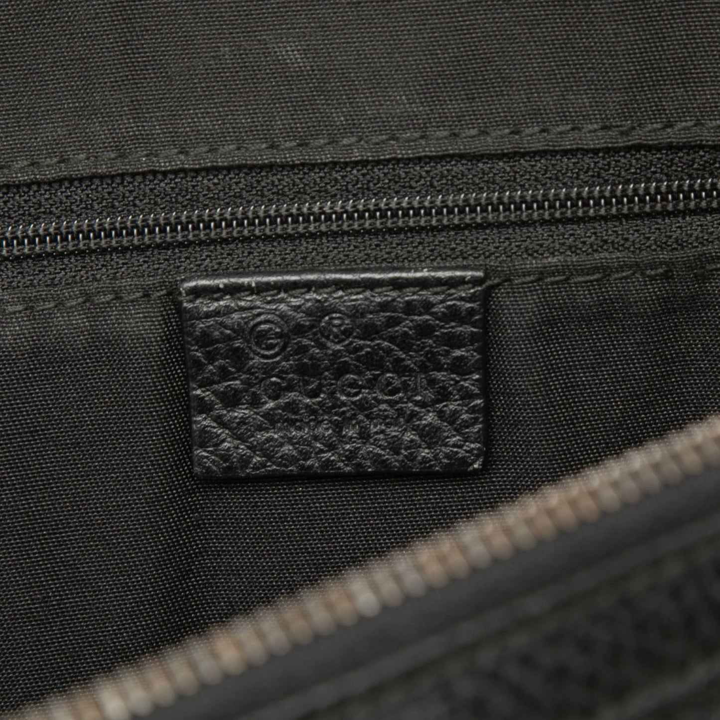 Gucci Medium Calfskin Web Dome Satchel