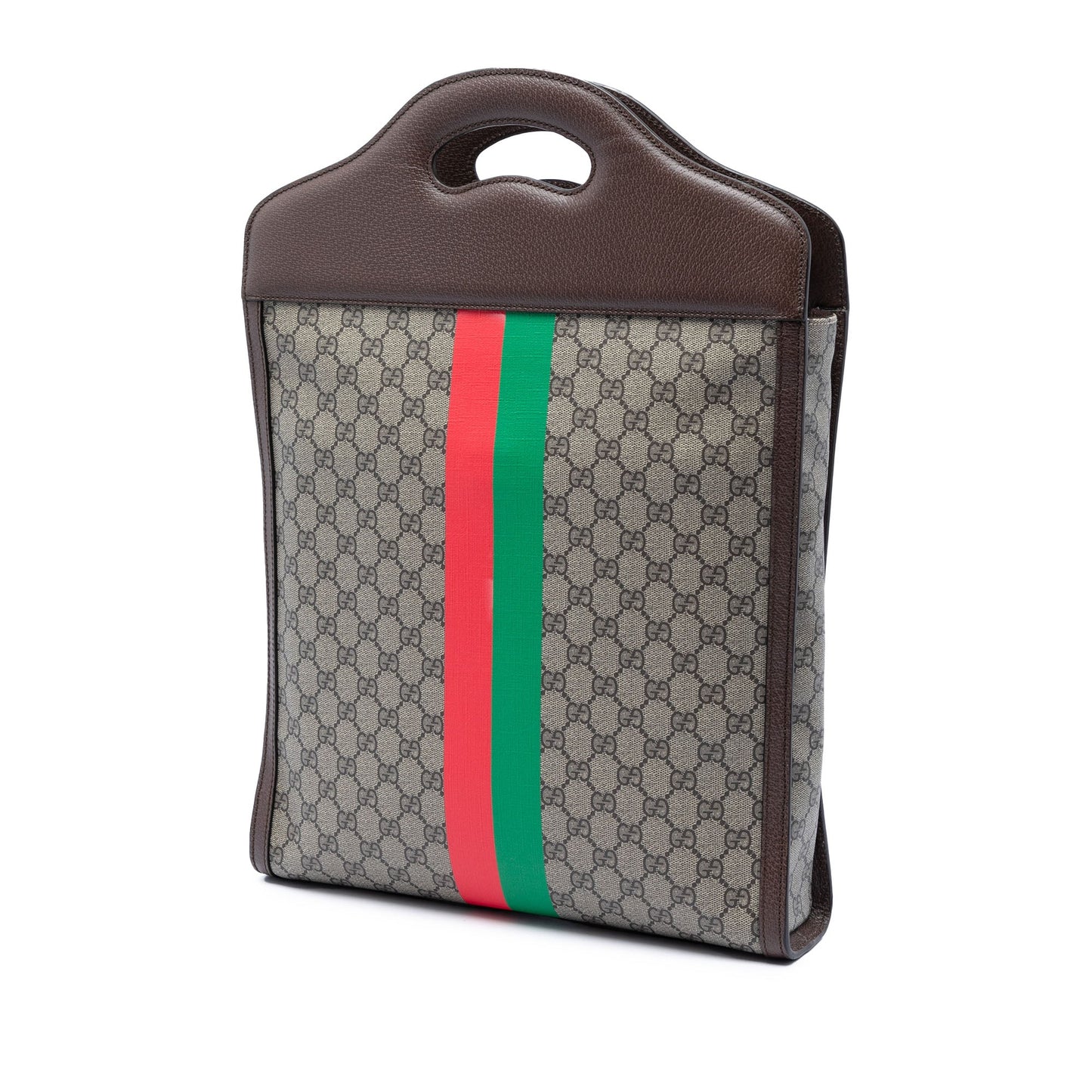 Gucci GG Supreme Web Tiger Satchel