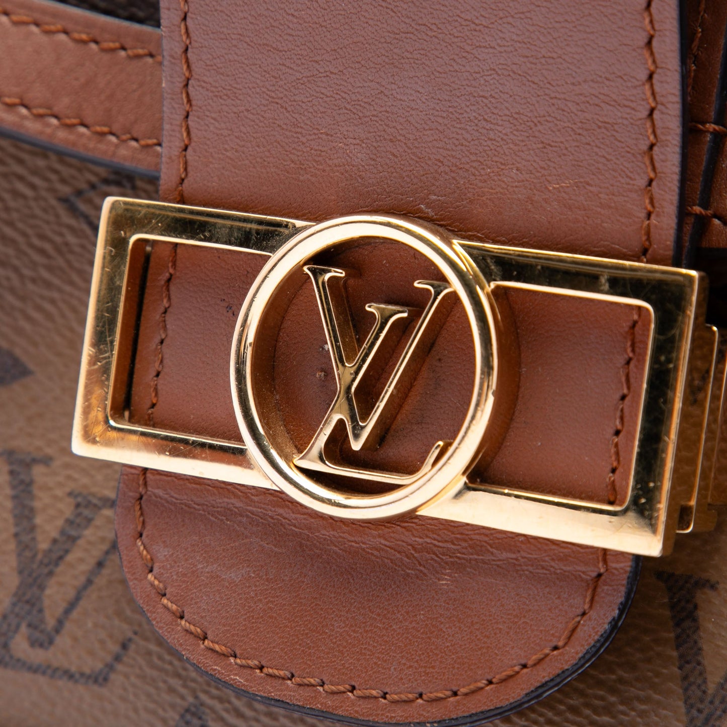 Louis Vuitton Monogram Reverse Dauphine MM