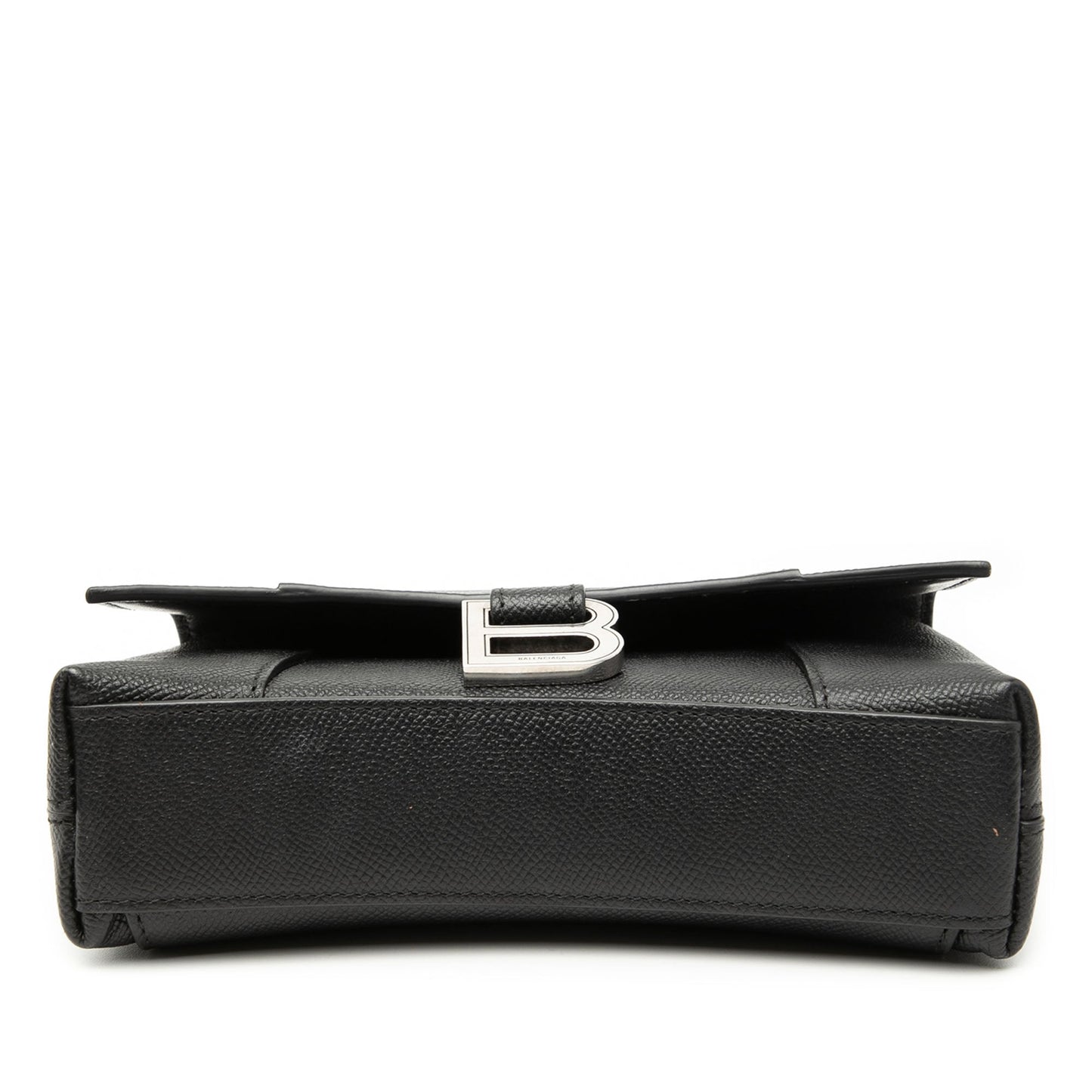 Balenciaga Calfskin Hourglass Downtown Crossbody XS