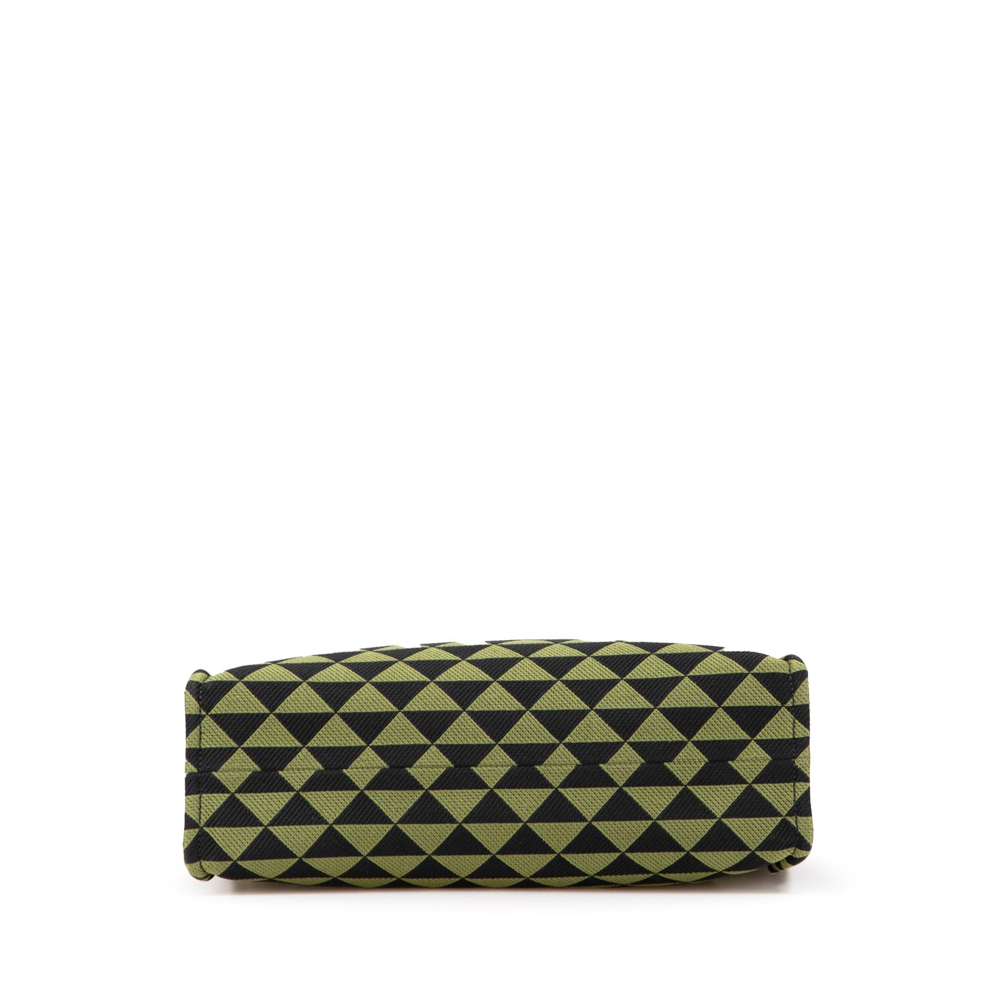 Prada Jacquard Triangolo Symbole Shopping Tote