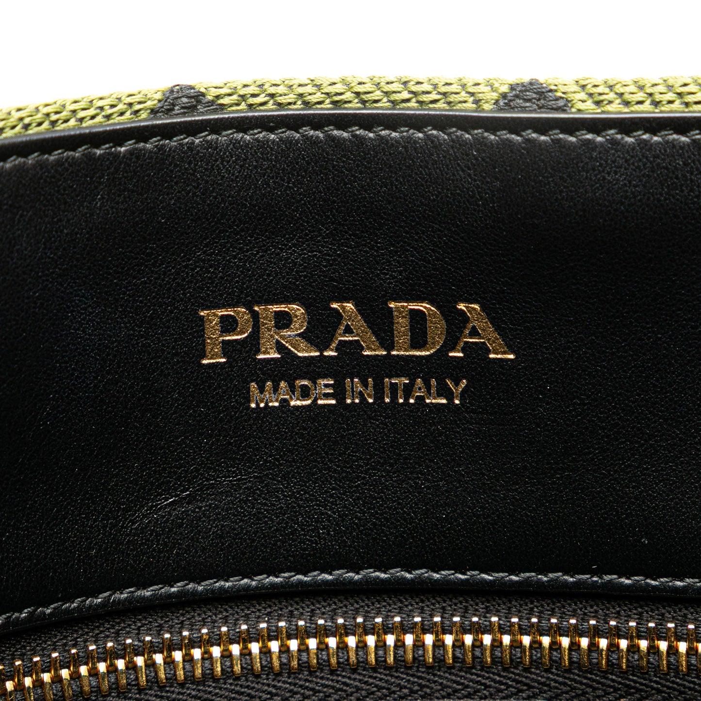 Prada Jacquard Triangolo Symbole Shopping Tote