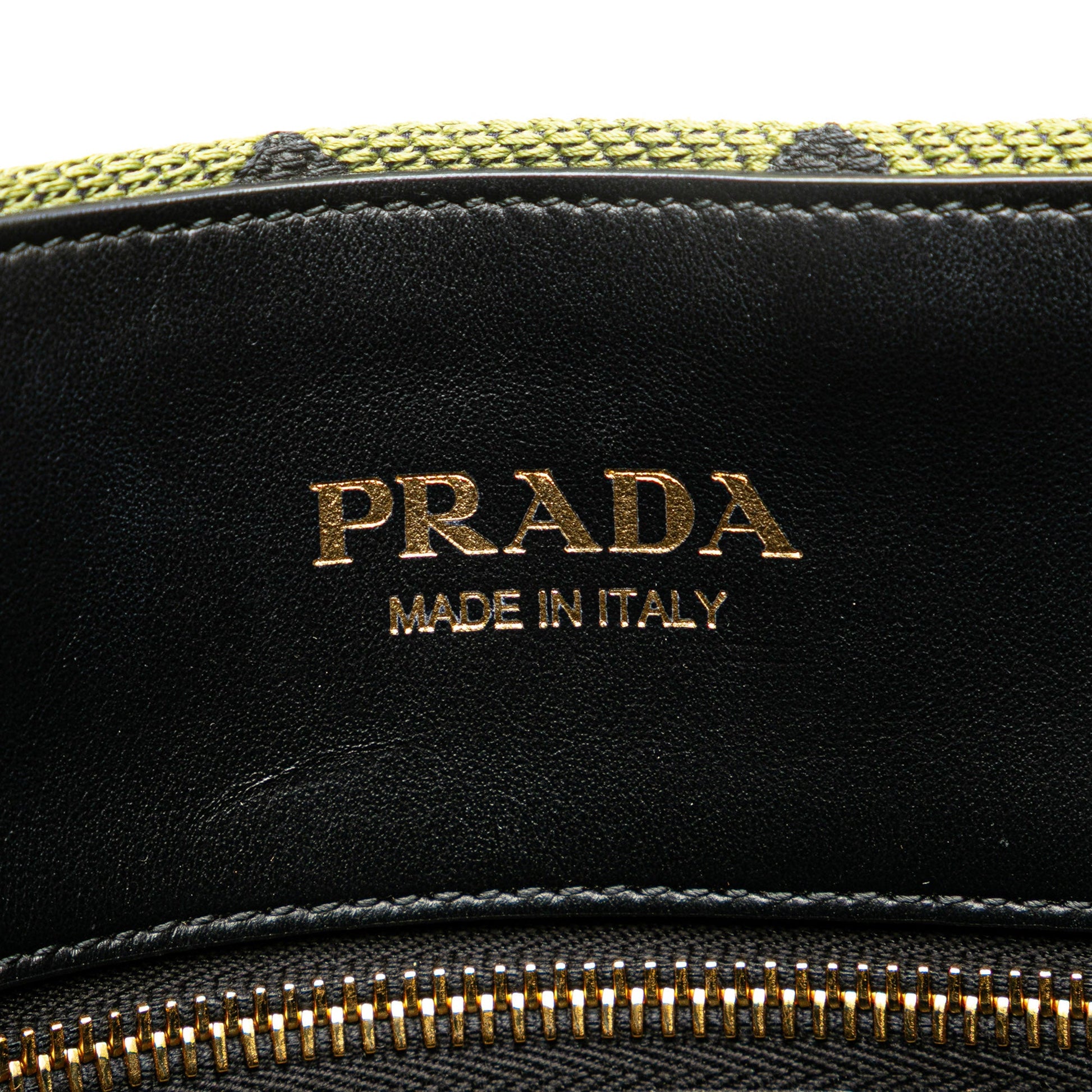 Prada Jacquard Triangolo Symbole Shopping Tote