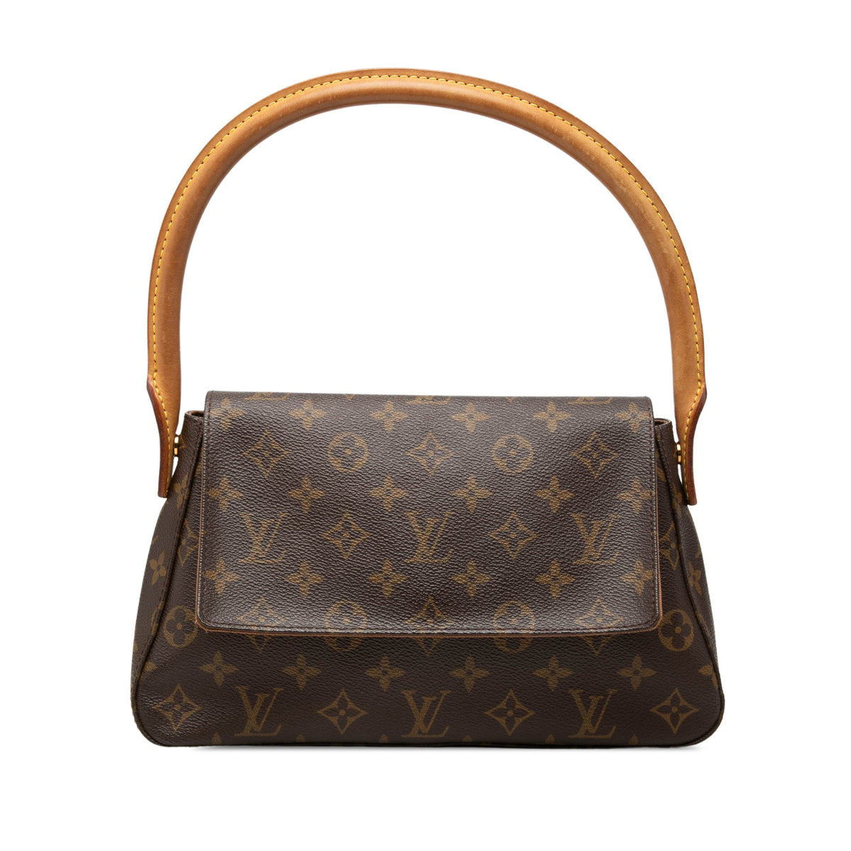 Louis Vuitton Monogram Mini Looping — Brown