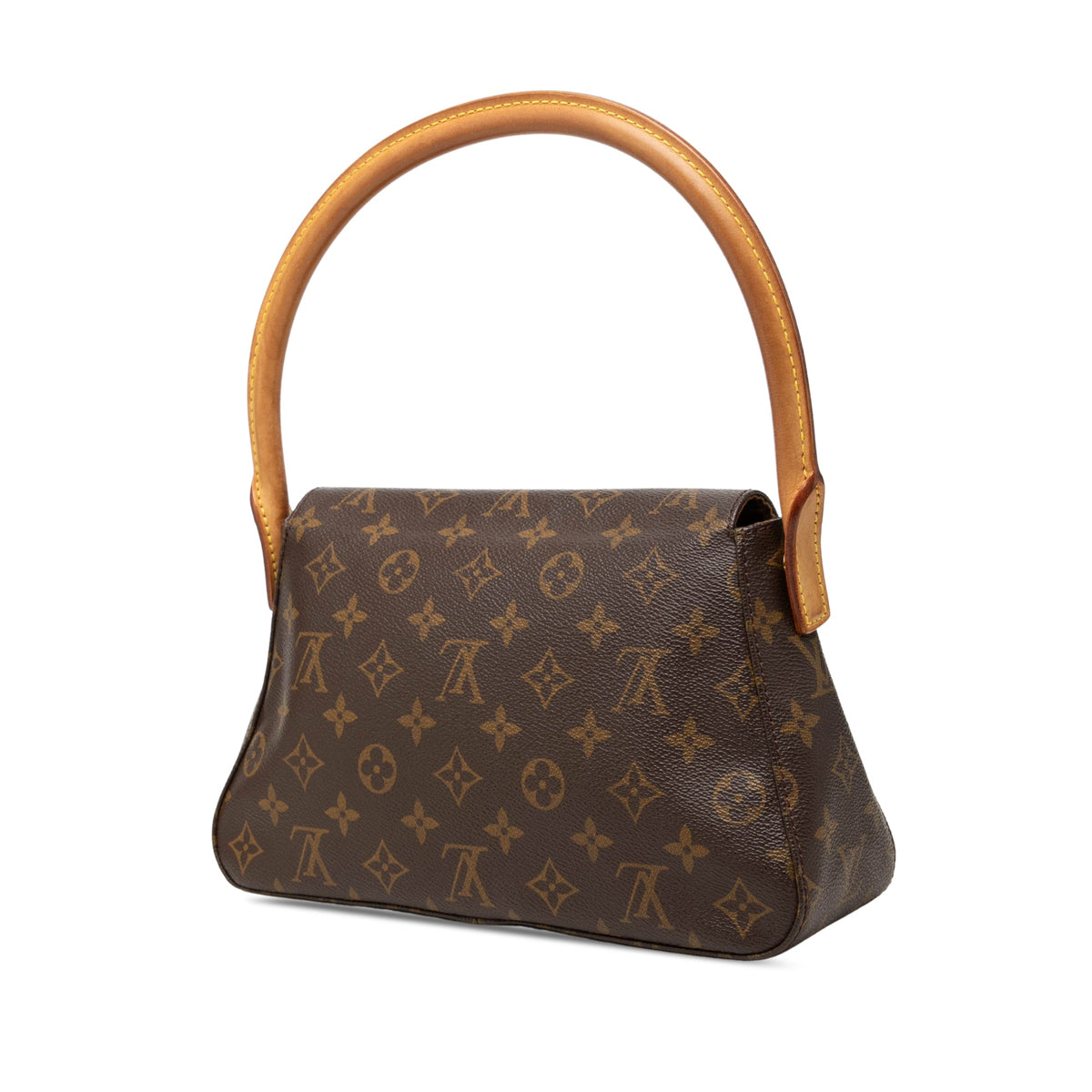 Louis Vuitton Monogram Mini Looping — Brown