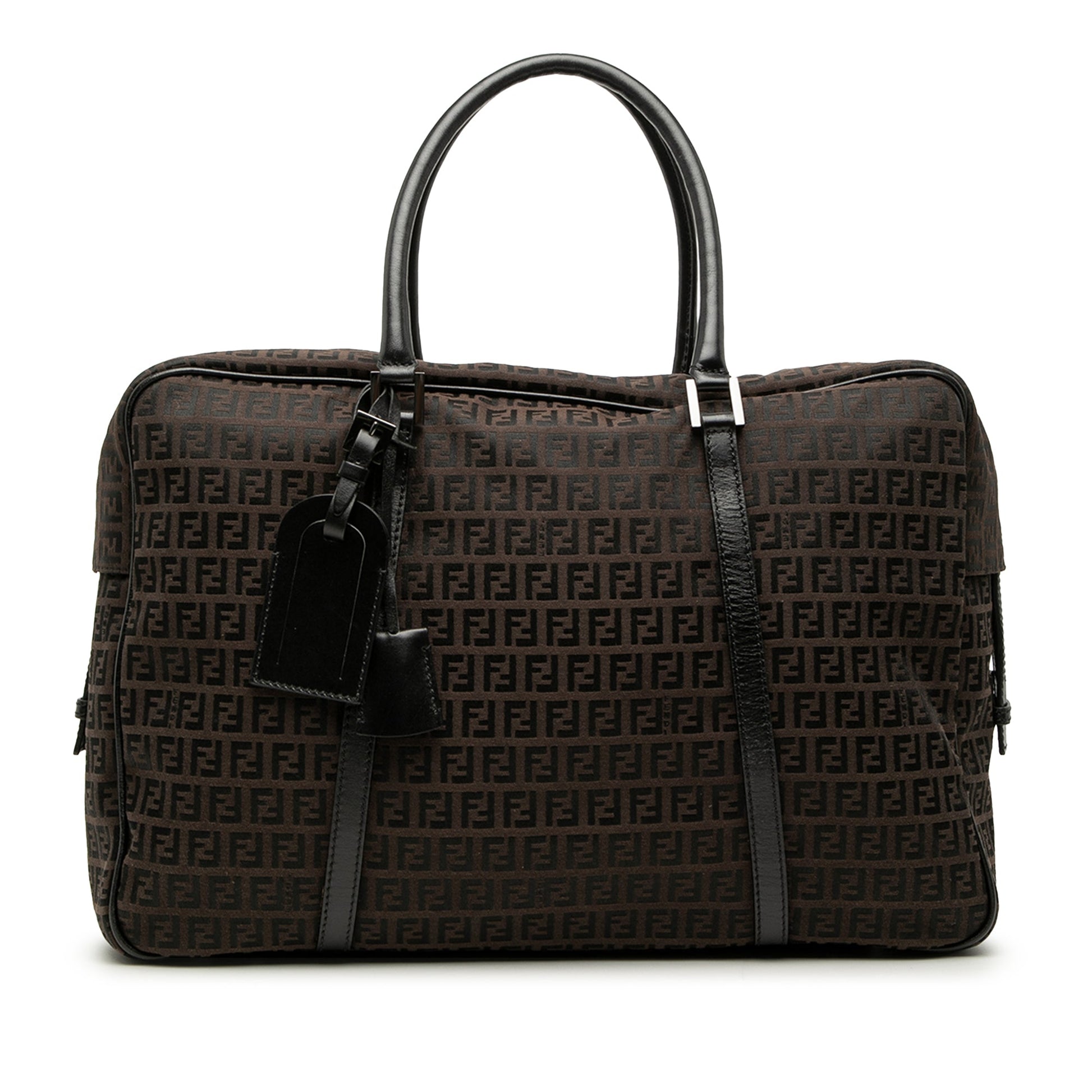 Fendi Zucchino Canvas Travel Bag