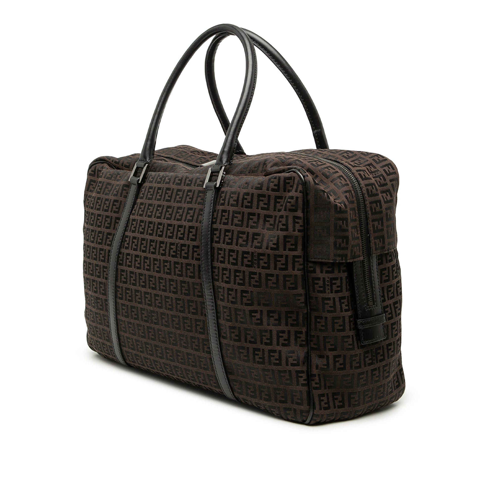 Fendi Zucchino Canvas Travel Bag