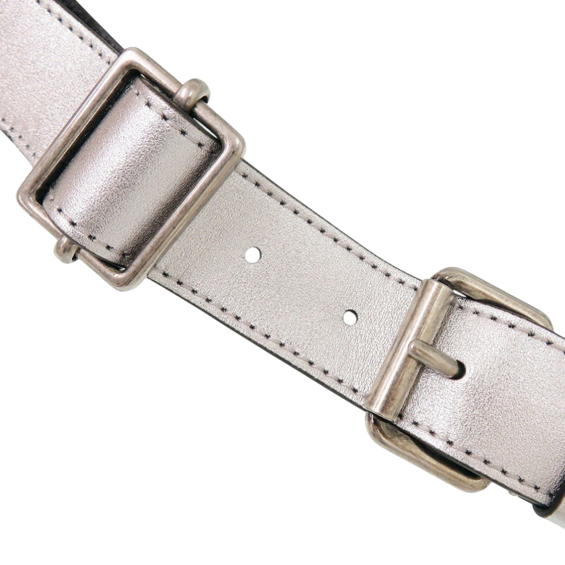 Valentino Metallic Calfskin VLTN Rockstud Belt Bag
