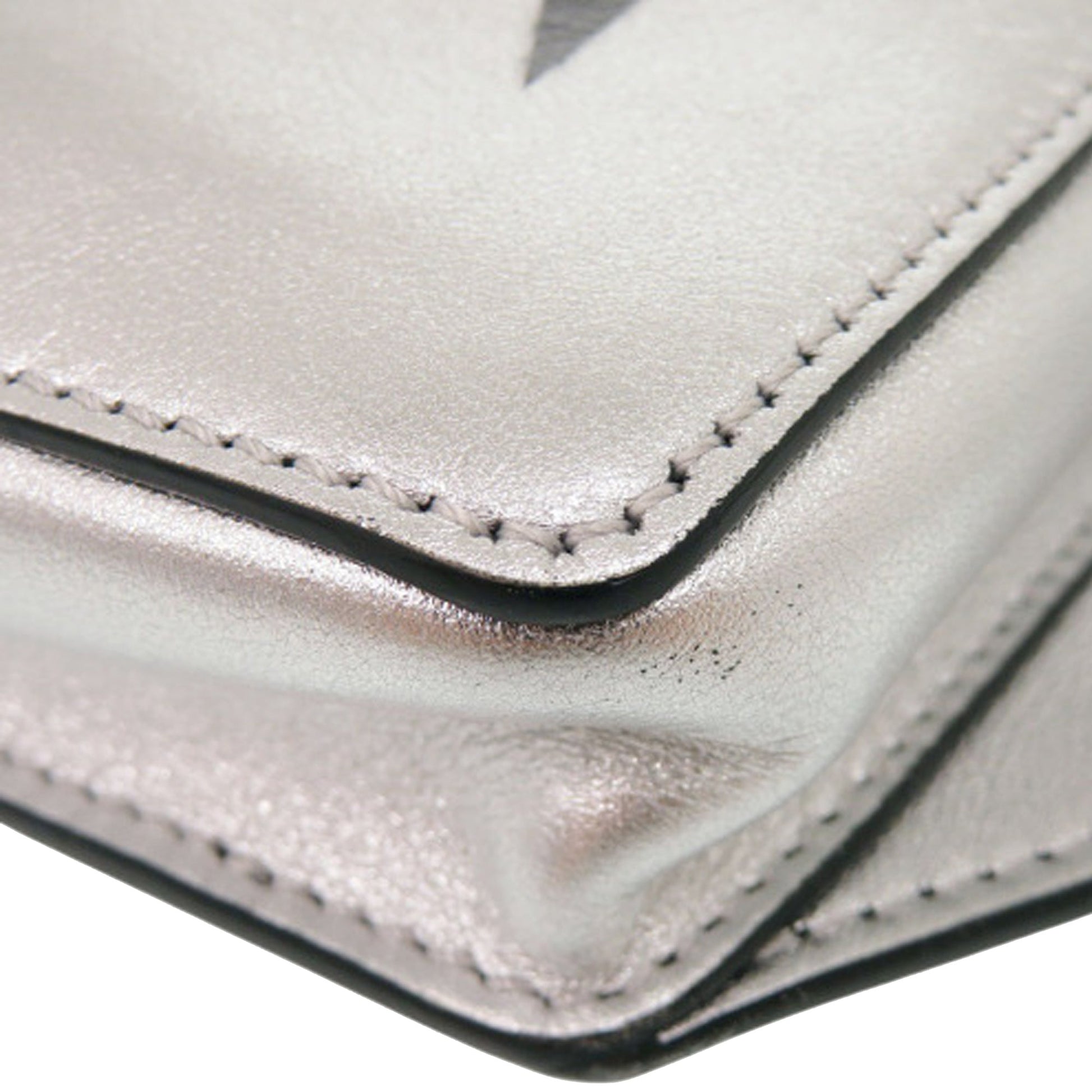 Valentino Metallic Calfskin VLTN Rockstud Belt Bag