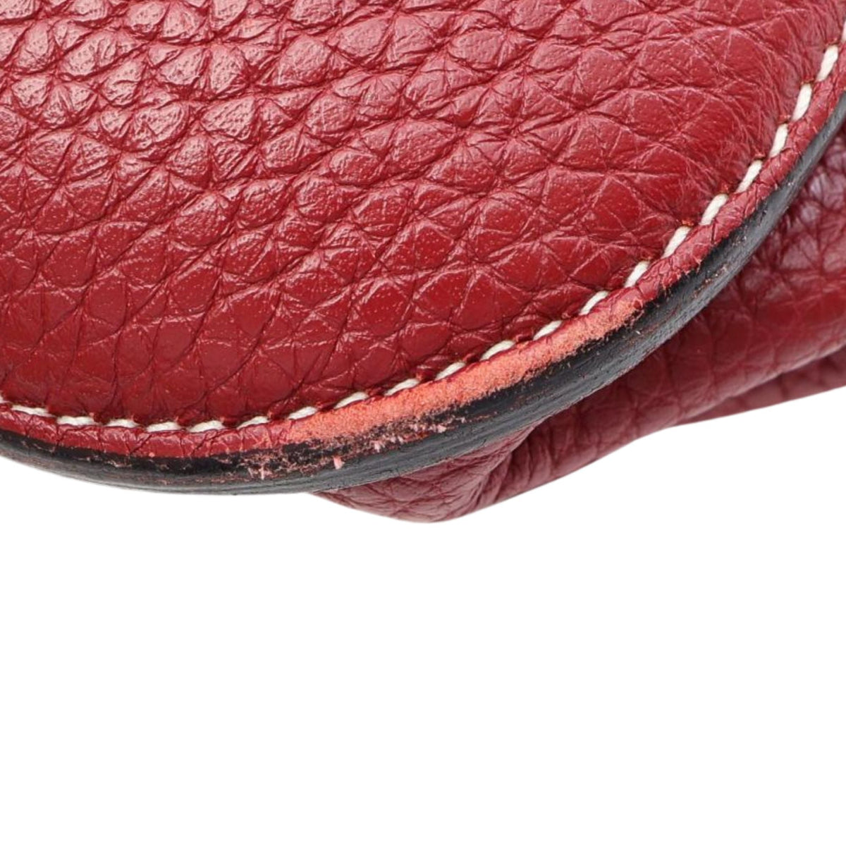 Hermès Taurillon Clemence Halzan 31 — Red