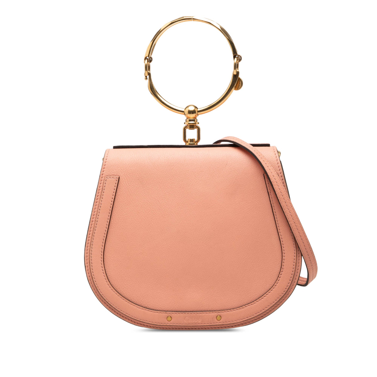 Chloé Medium Leather Nile Bracelet Satchel