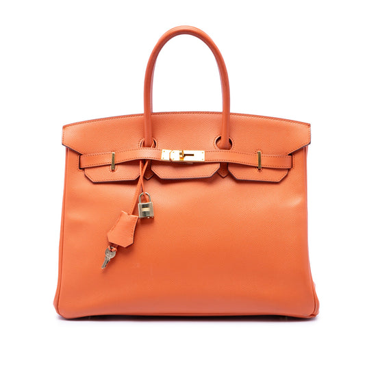 Hermès Epsom Birkin Retourne 35