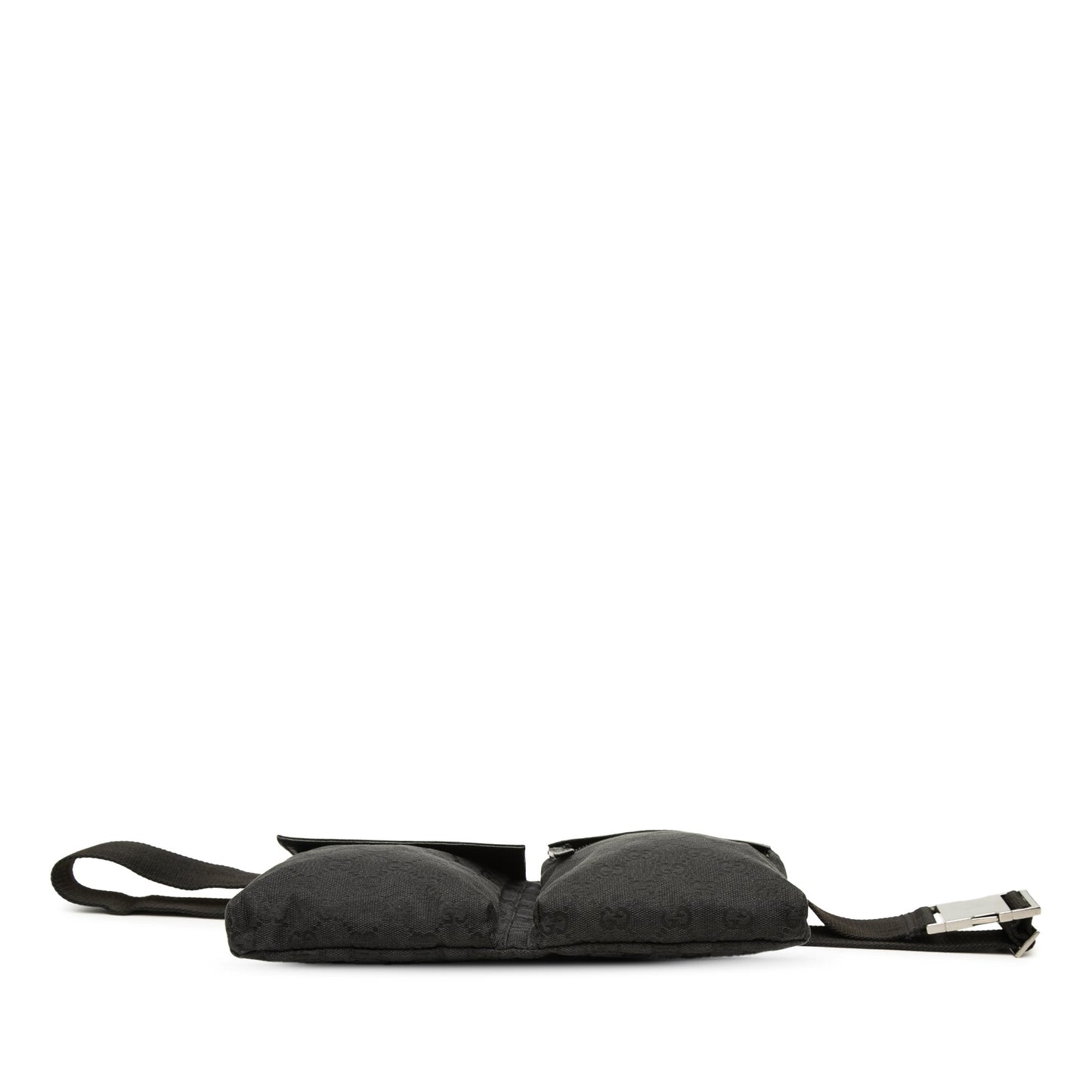Gucci GG Canvas Double Pocket Belt Bag