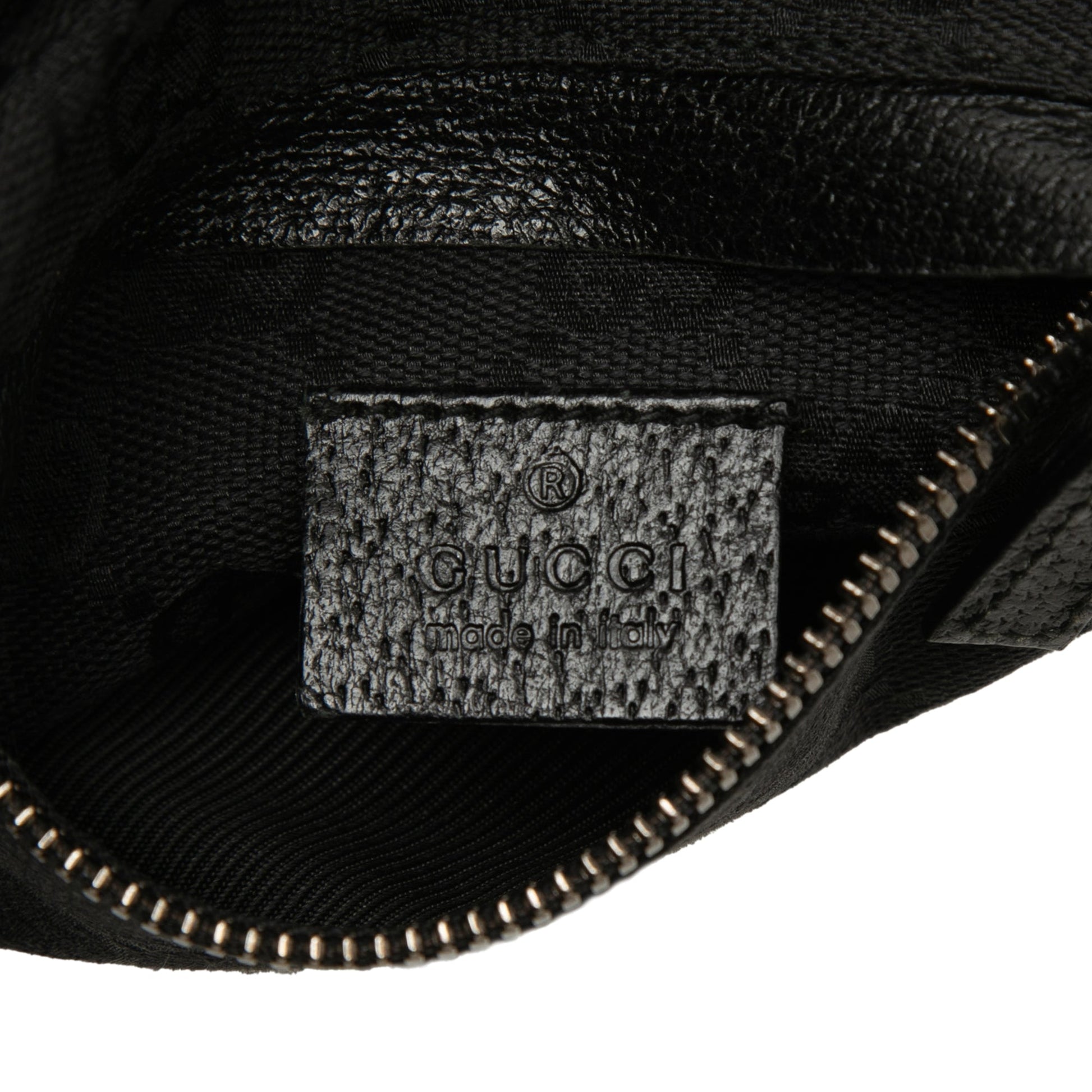 Gucci GG Canvas Double Pocket Belt Bag