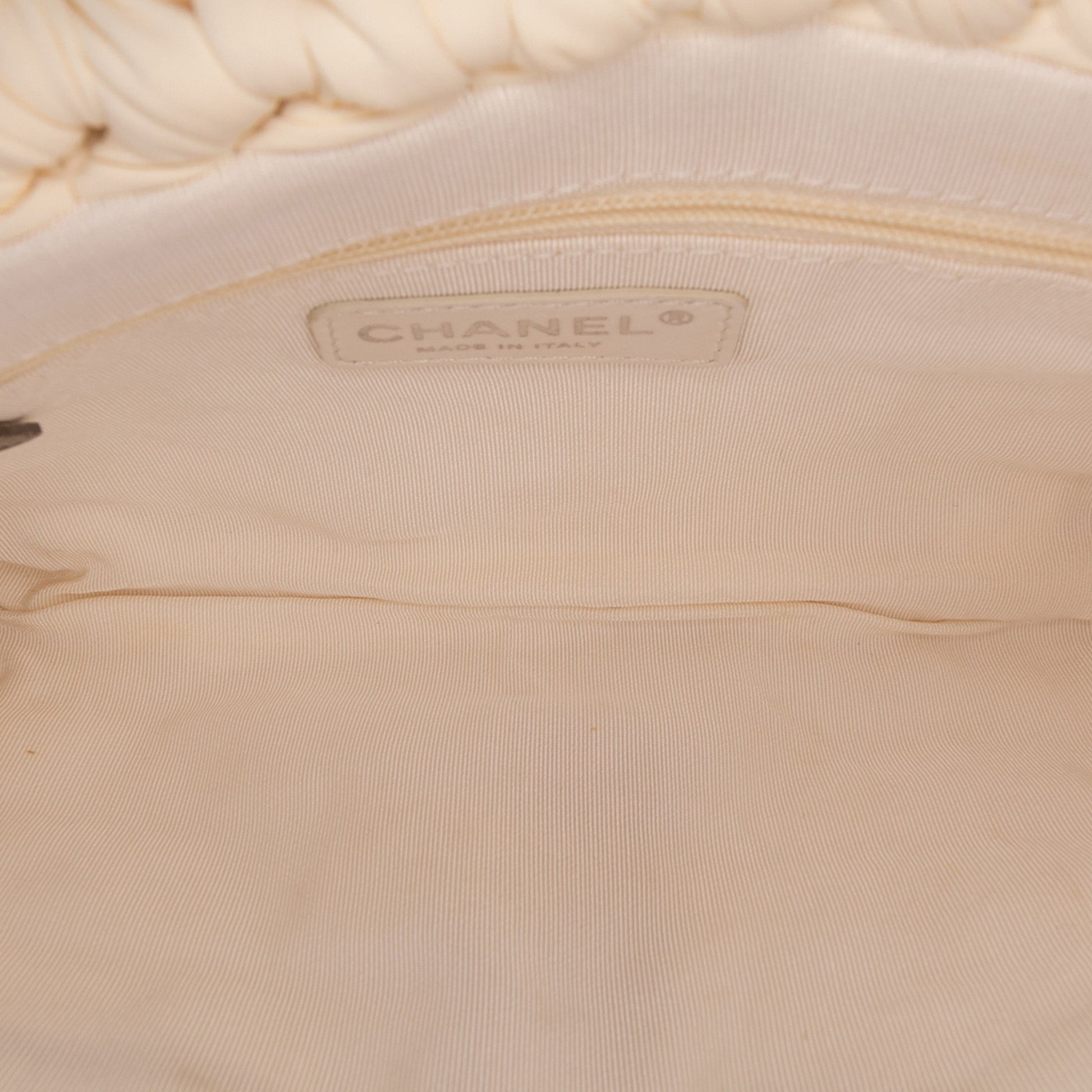 Chanel Neoprene Fancy Crochet Flap
