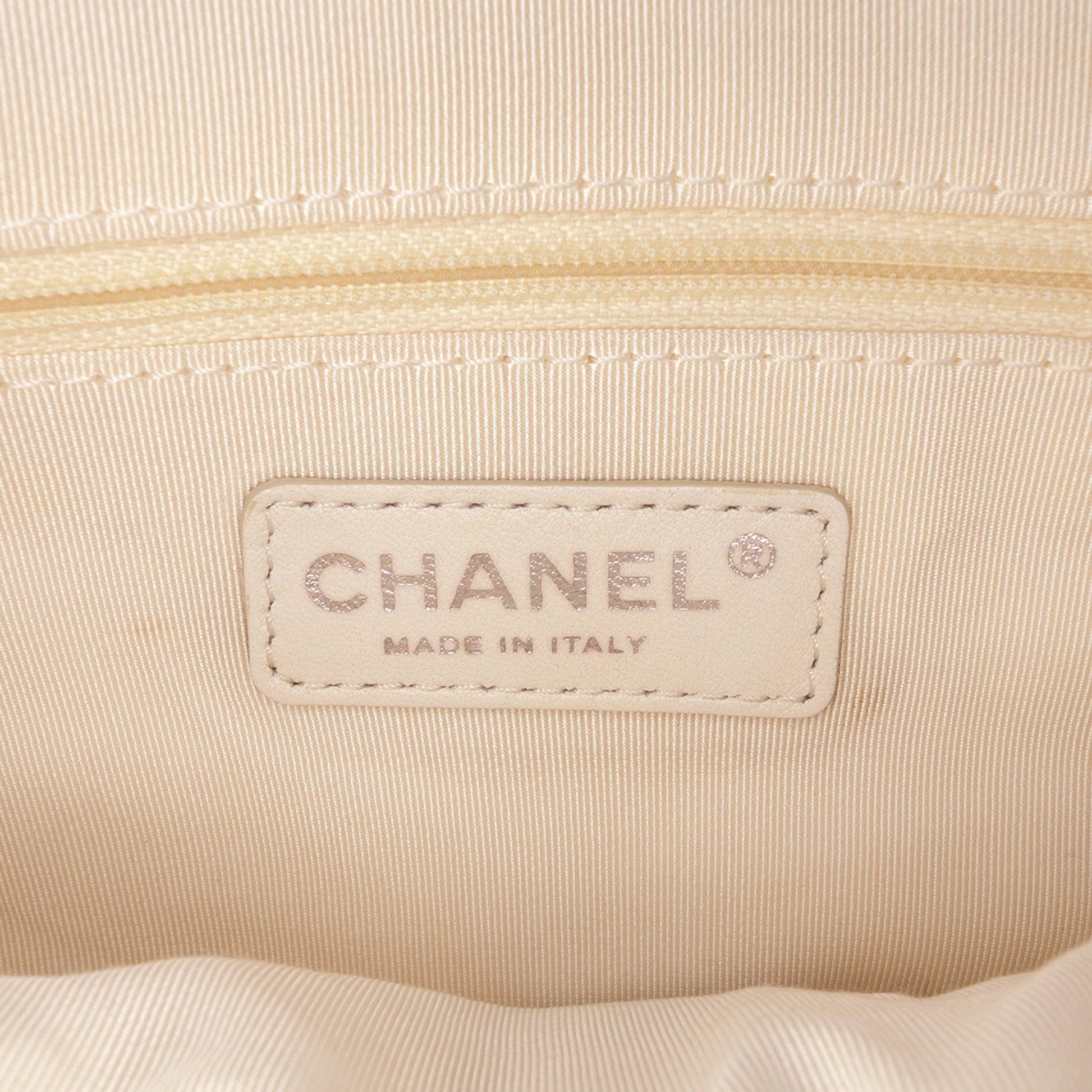 Chanel Neoprene Fancy Crochet Flap
