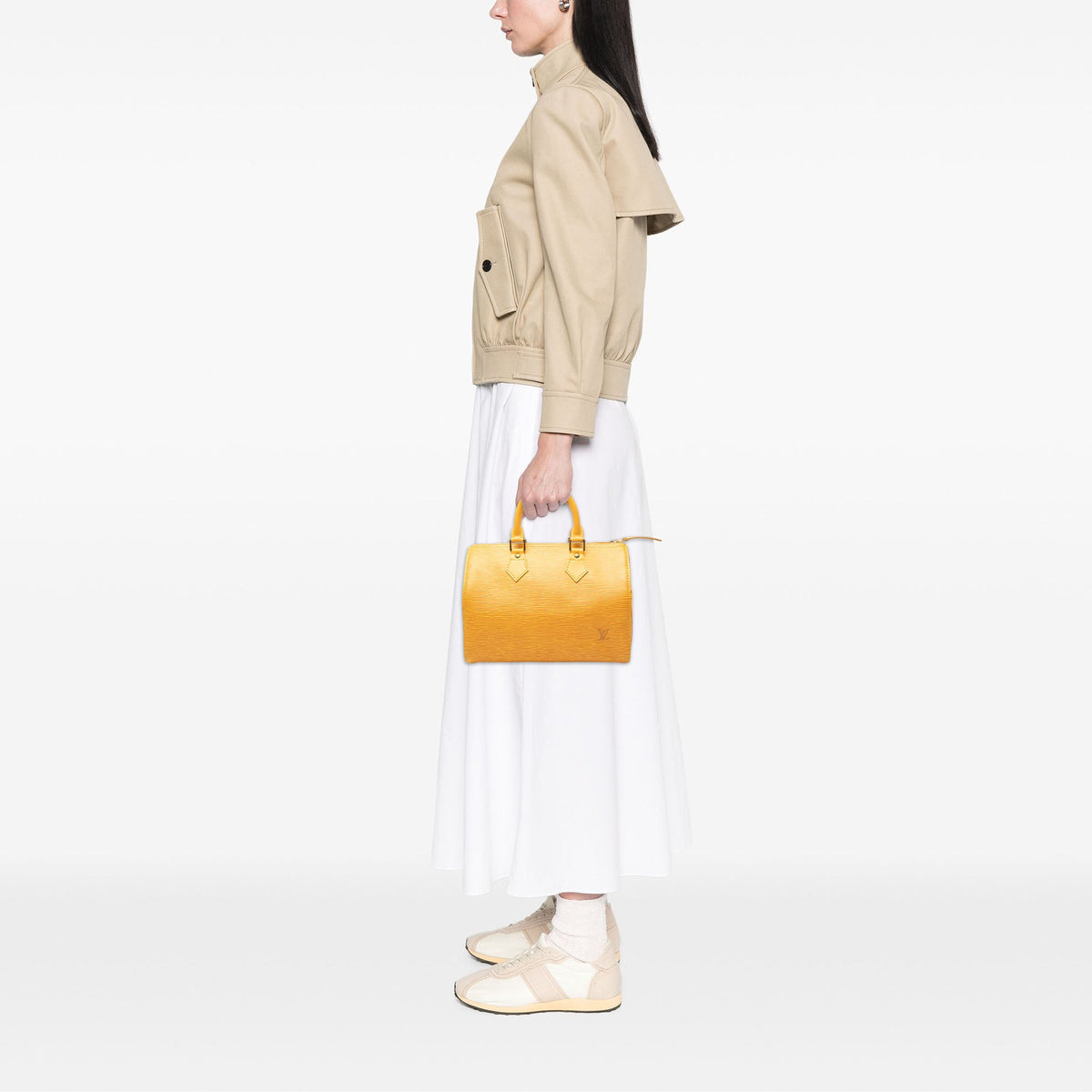 Louis Vuitton Epi Speedy 25 — Yellow