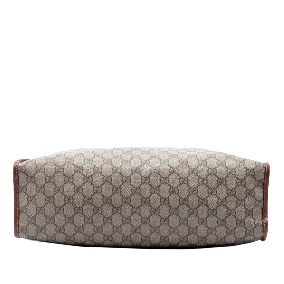 Gucci GG Supreme Web Tote — Beige