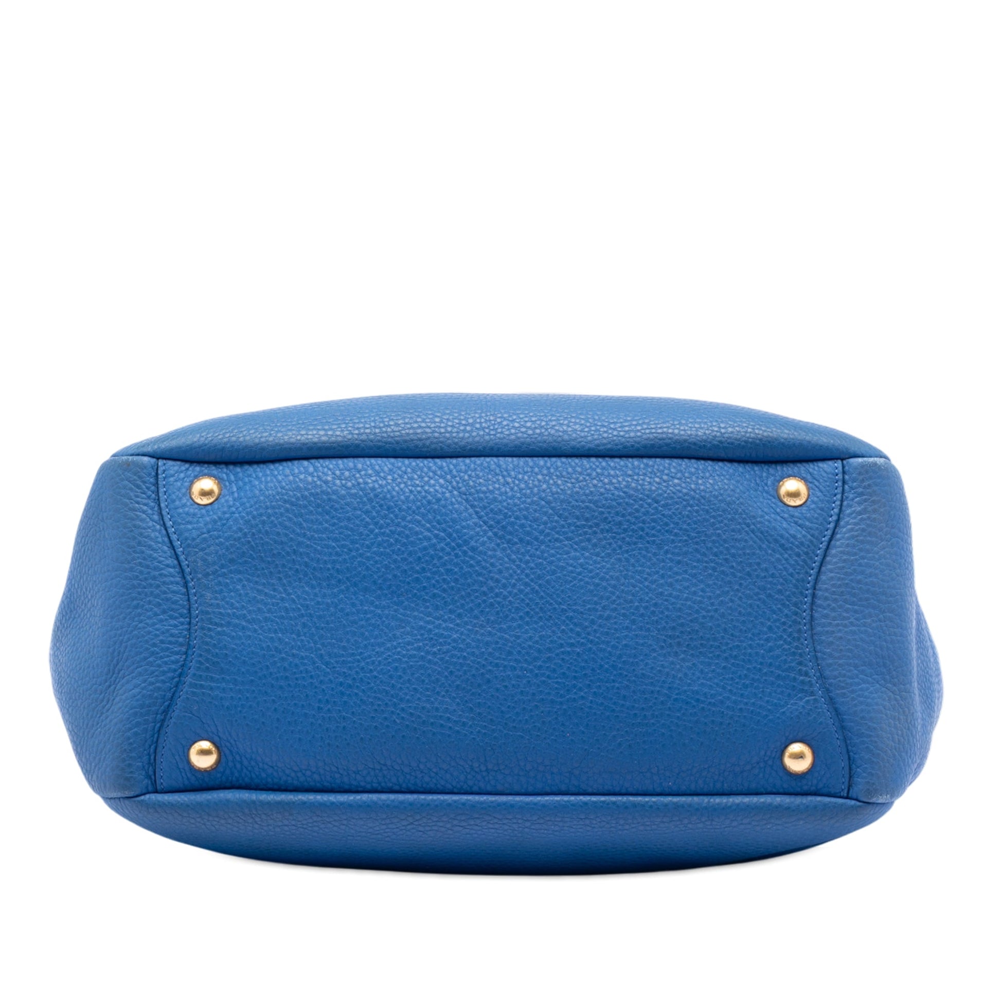 Prada Vitello Daino Side Pocket Shoulder Bag