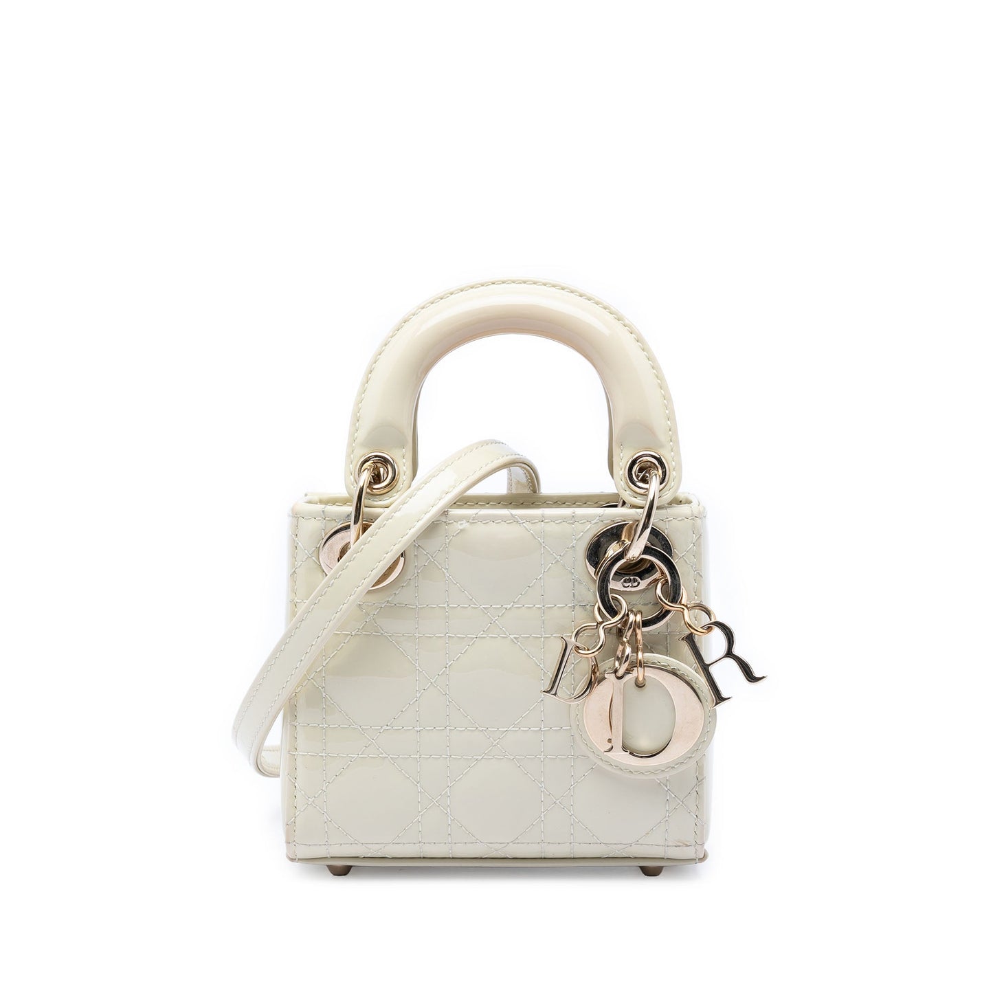 Dior Micro Patent Cannage Lady Dior
