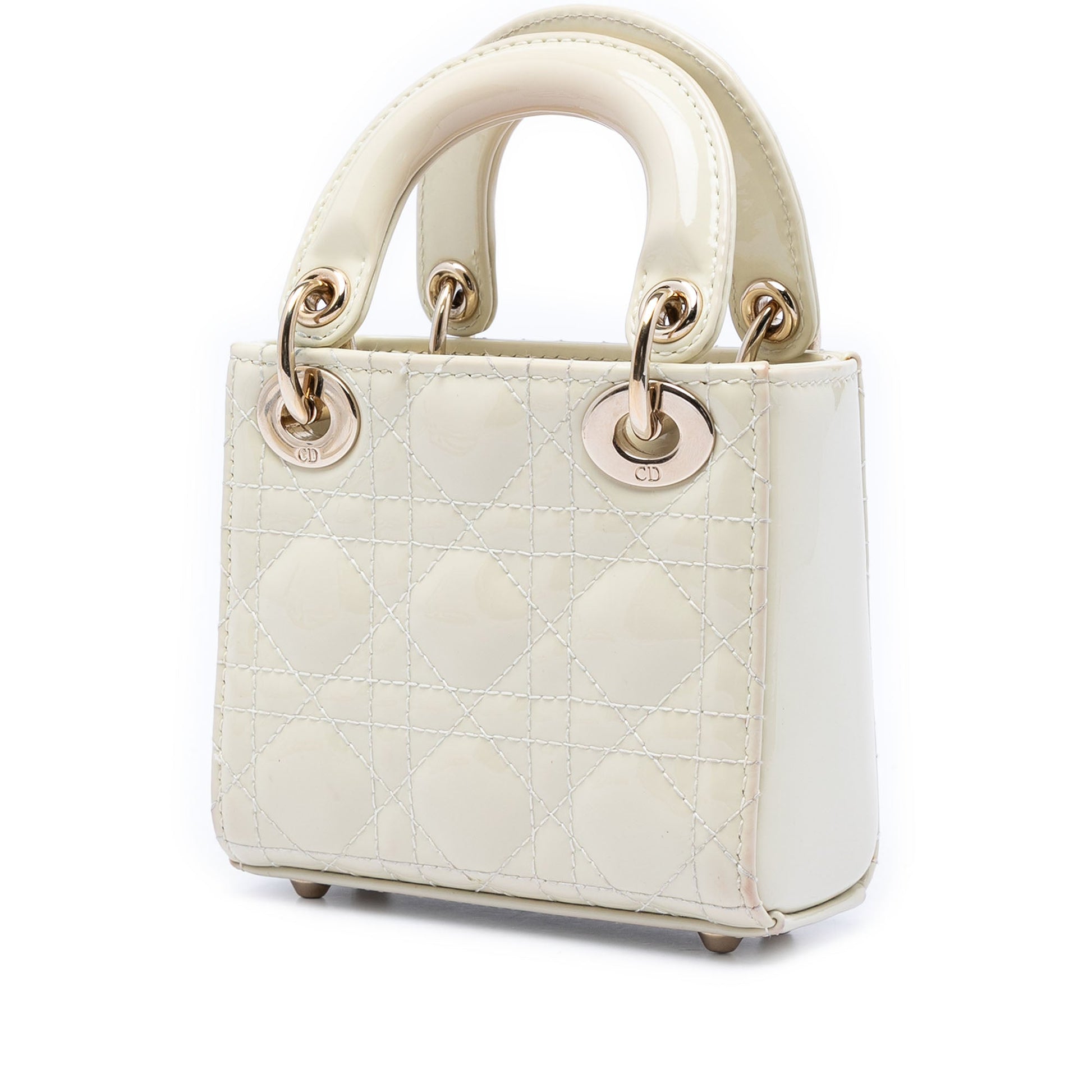 Dior Micro Patent Cannage Lady Dior