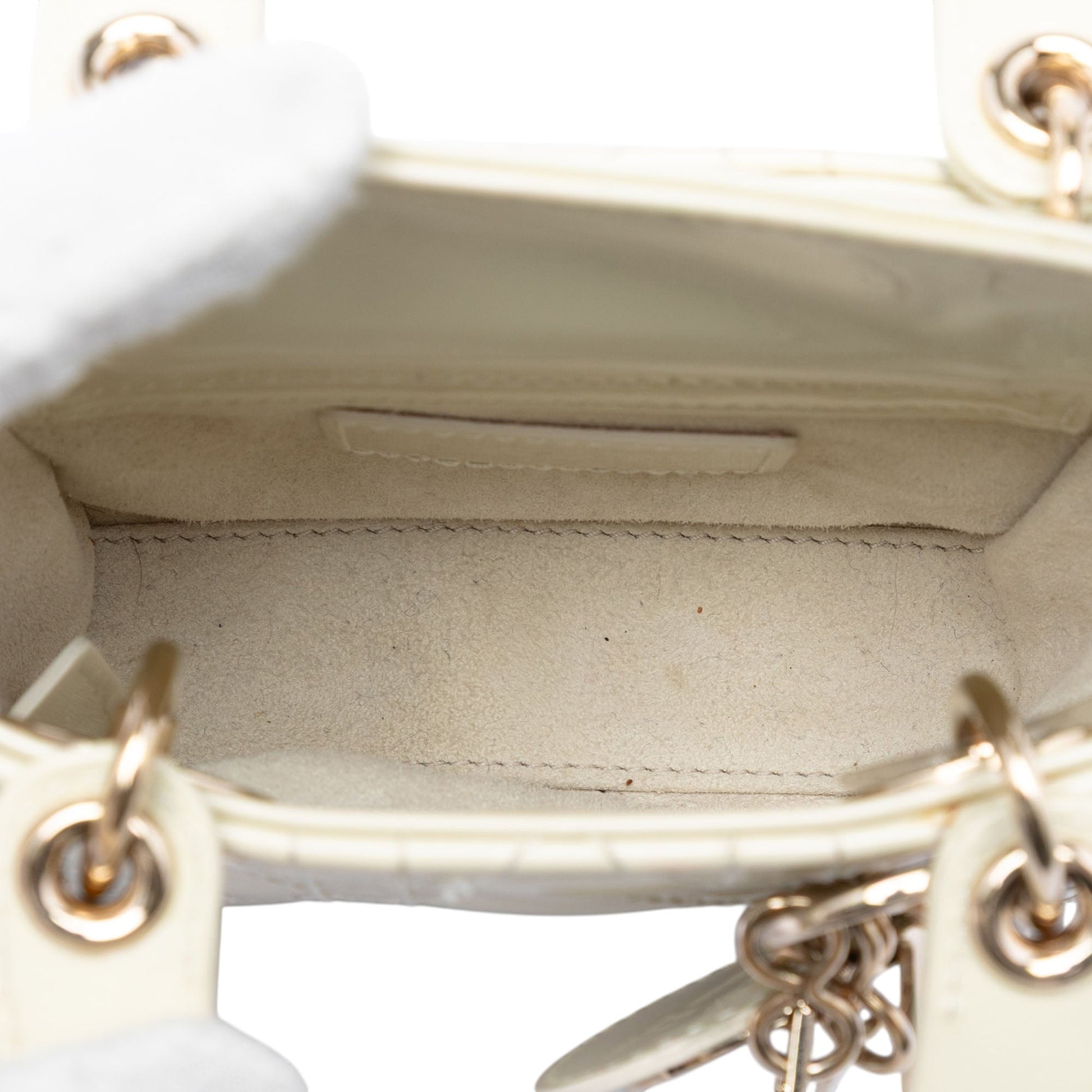 Dior Micro Patent Cannage Lady Dior