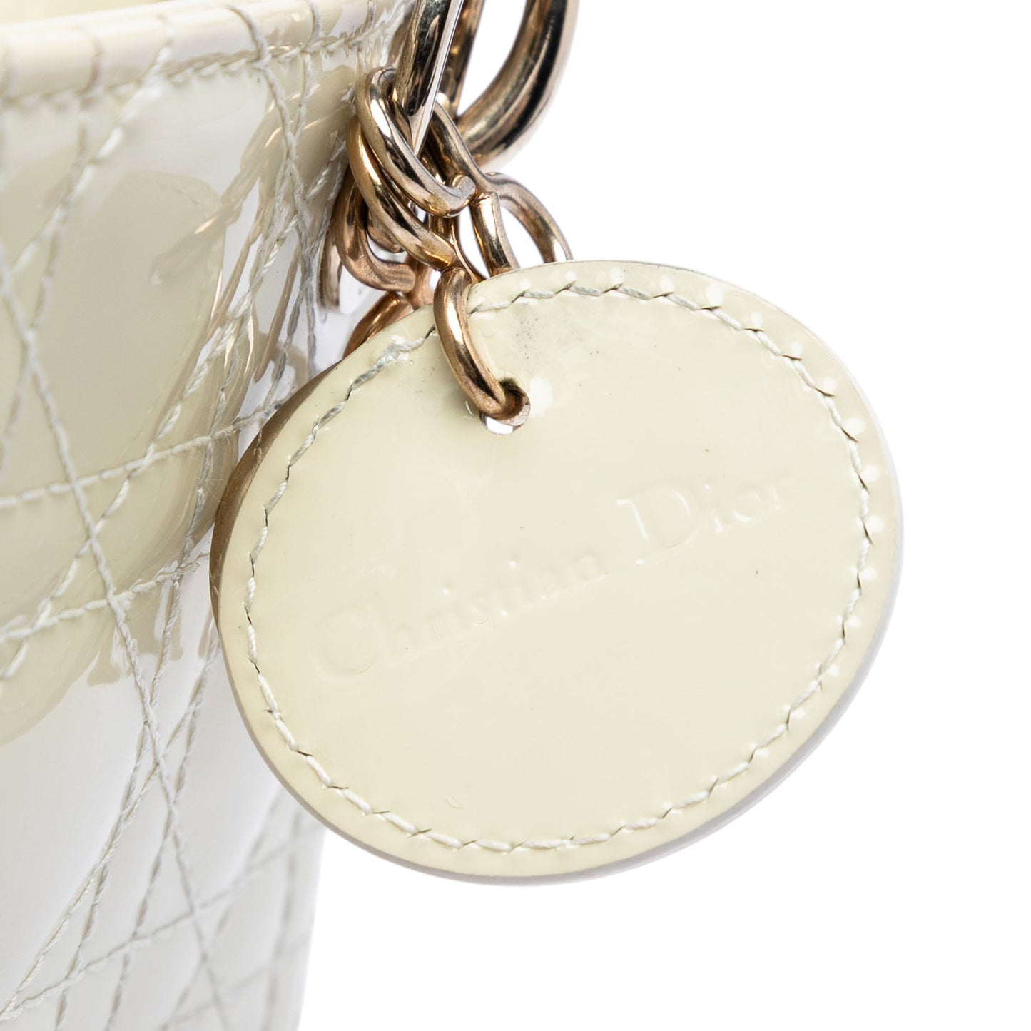 Dior Micro Patent Cannage Lady Dior