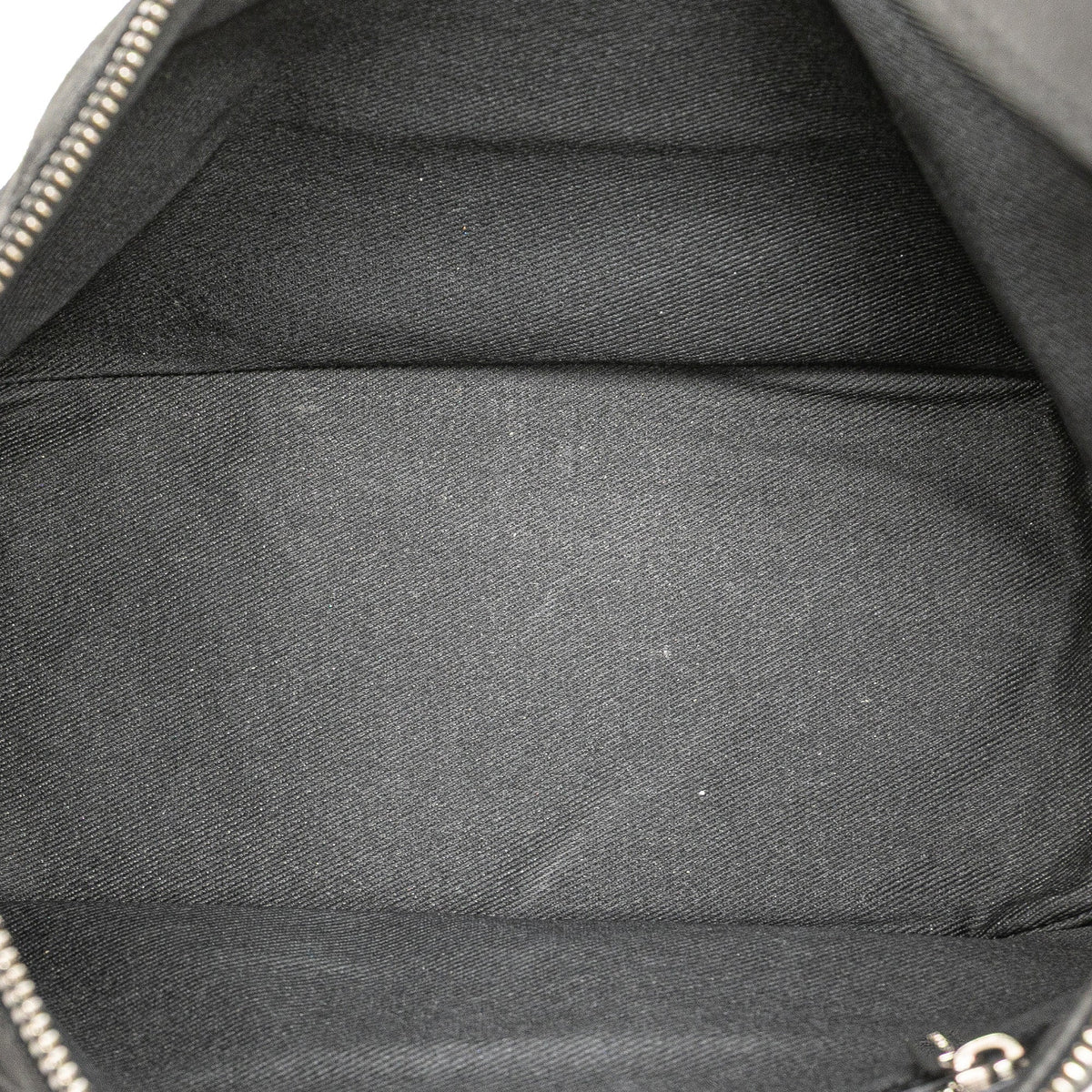 Celine C Macadam Canvas Shoulder Bag — Black