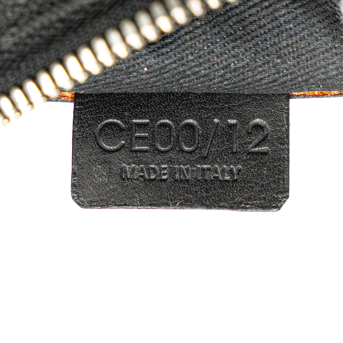 Celine C Macadam Canvas Shoulder Bag — Black