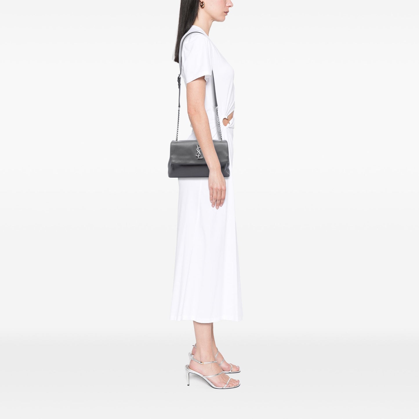 Saint Laurent Medium Grain De Poudre West Hollywood Crossbody