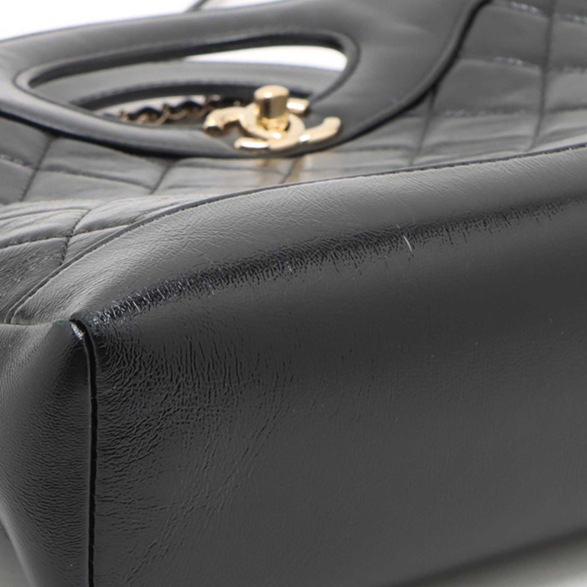 Chanel Mini Shiny Crumpled Calfskin 31 Shopping Bag
