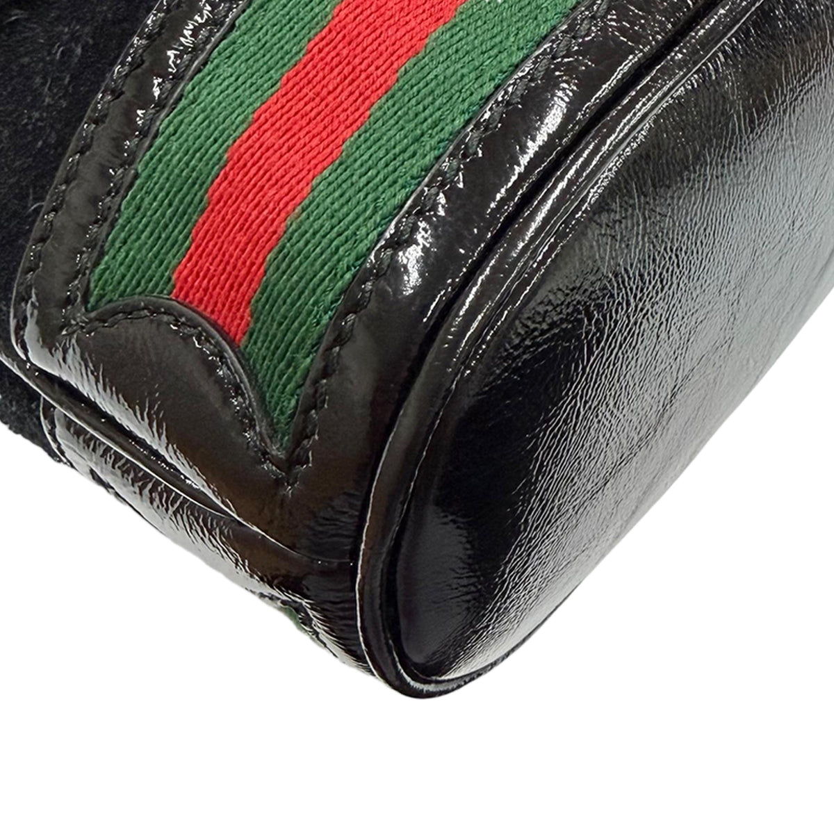 Gucci Small Suede Ophidia Bucket