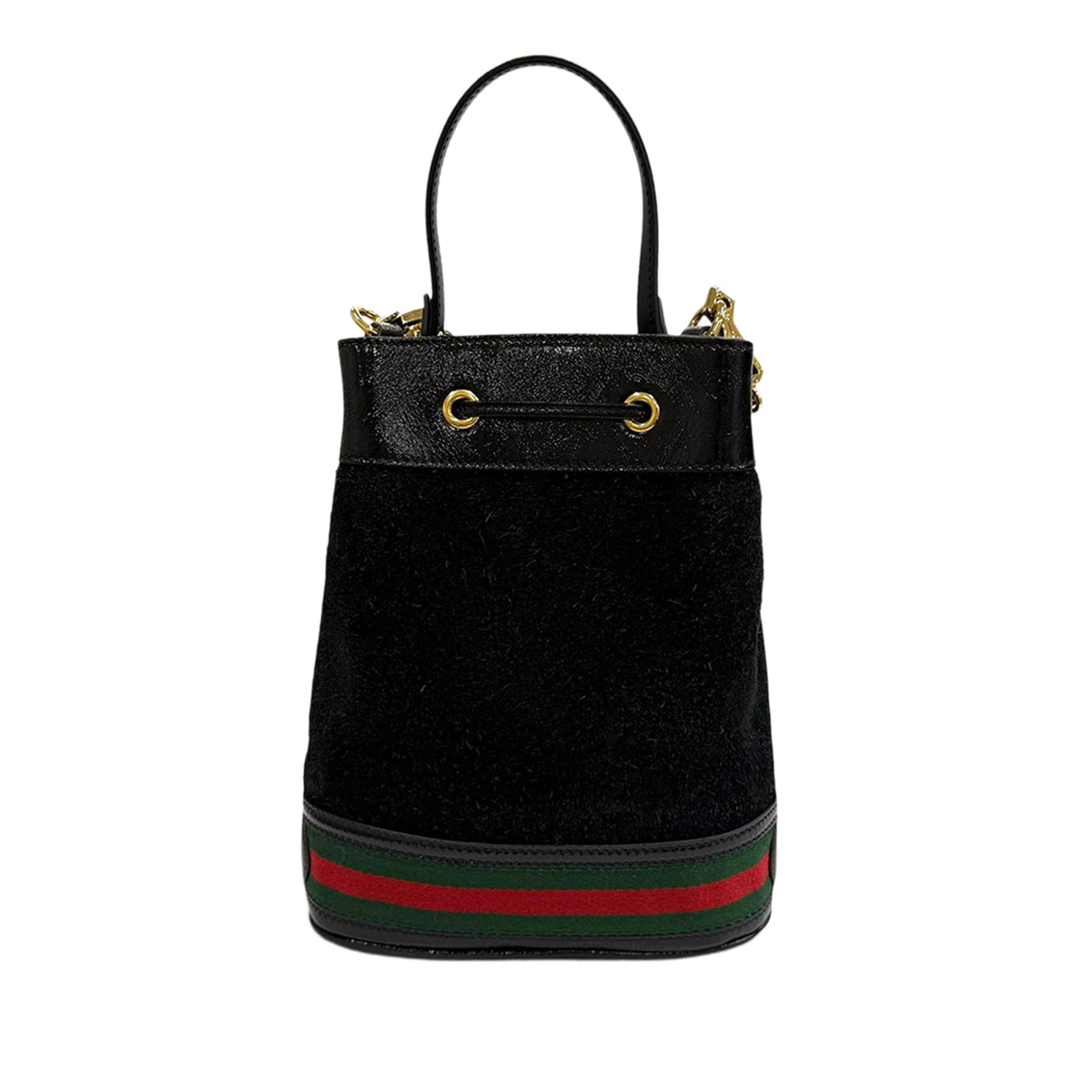 Gucci Small Suede Ophidia Bucket