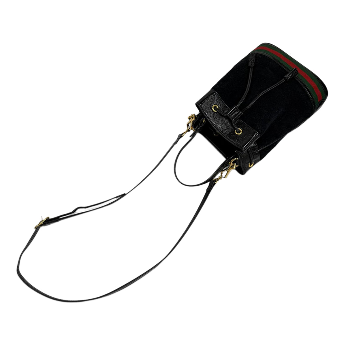 Gucci Small Suede Ophidia Bucket