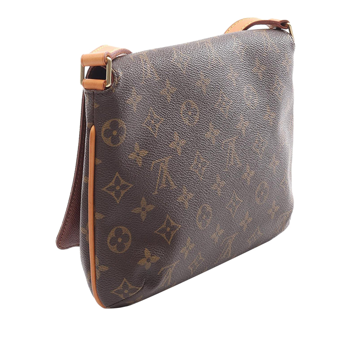 Louis Vuitton Monogram Musette Tango Short Strap — Brown